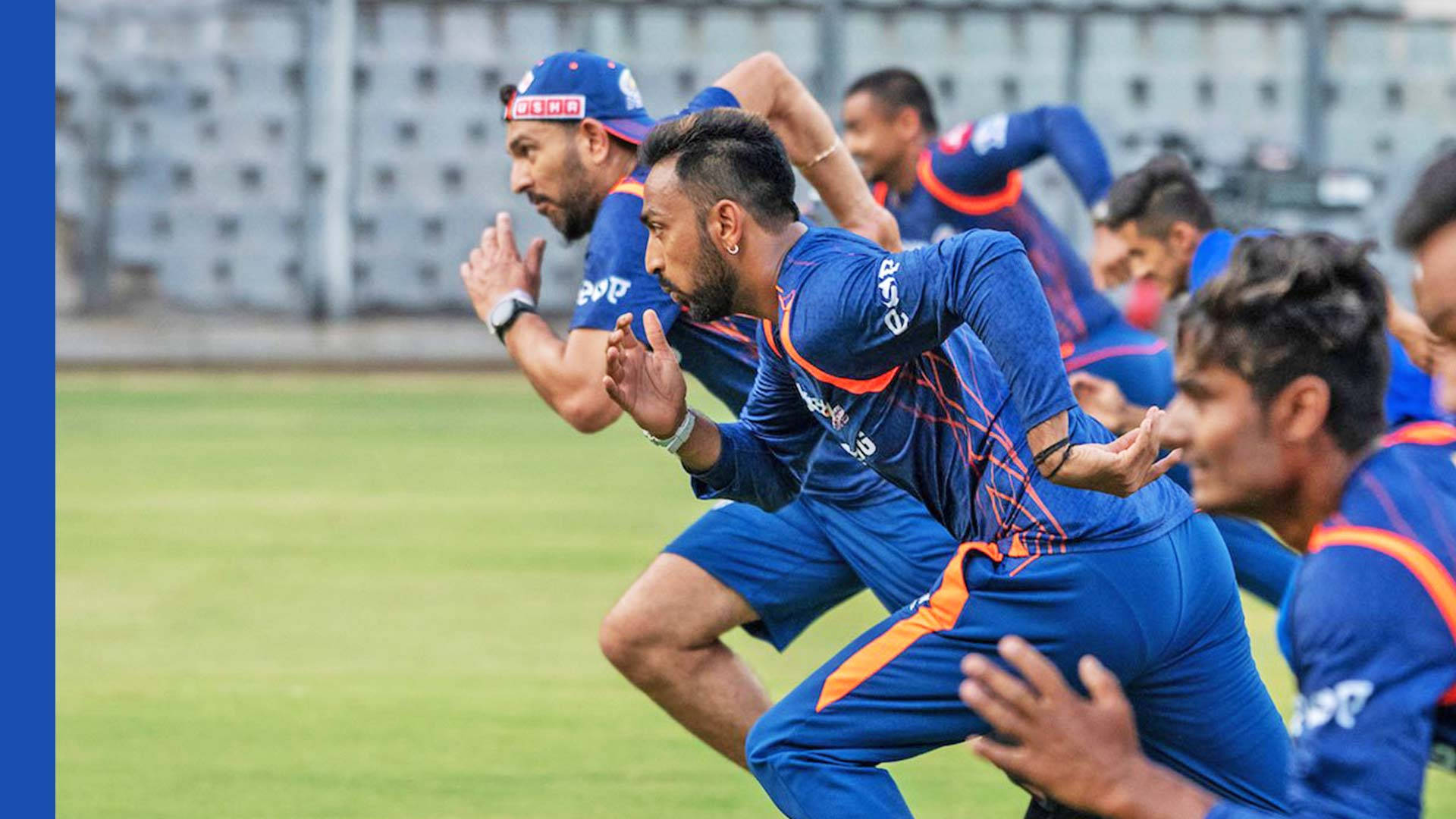 Delhi Capitals Players Running