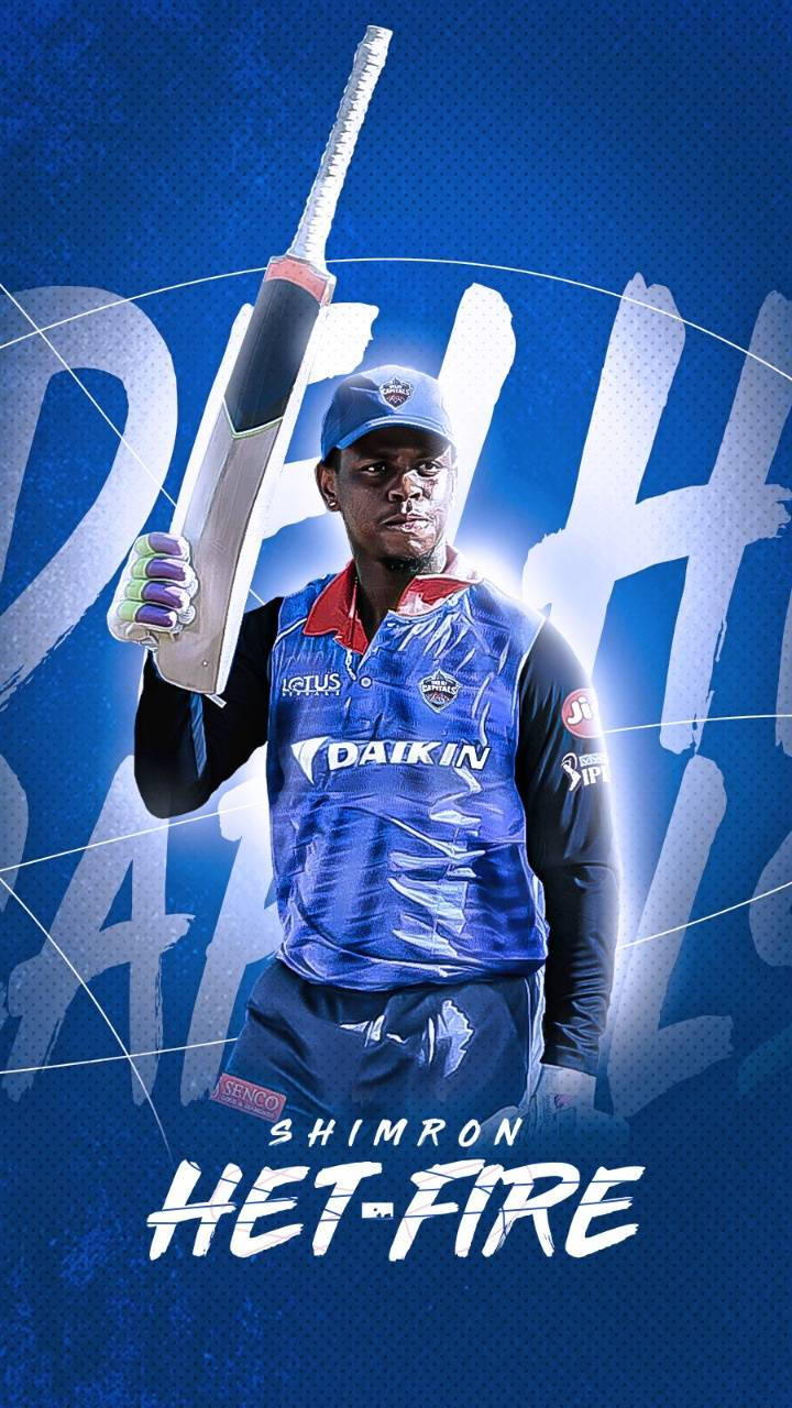 Delhi Capitals Shimron Hetmyer Background