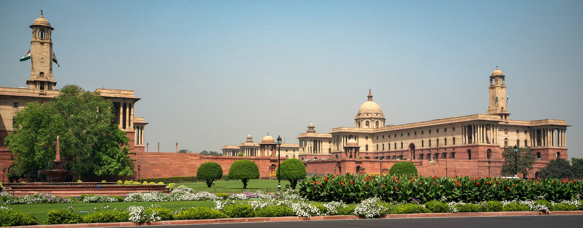 Delhi Government Raisina Hill Background