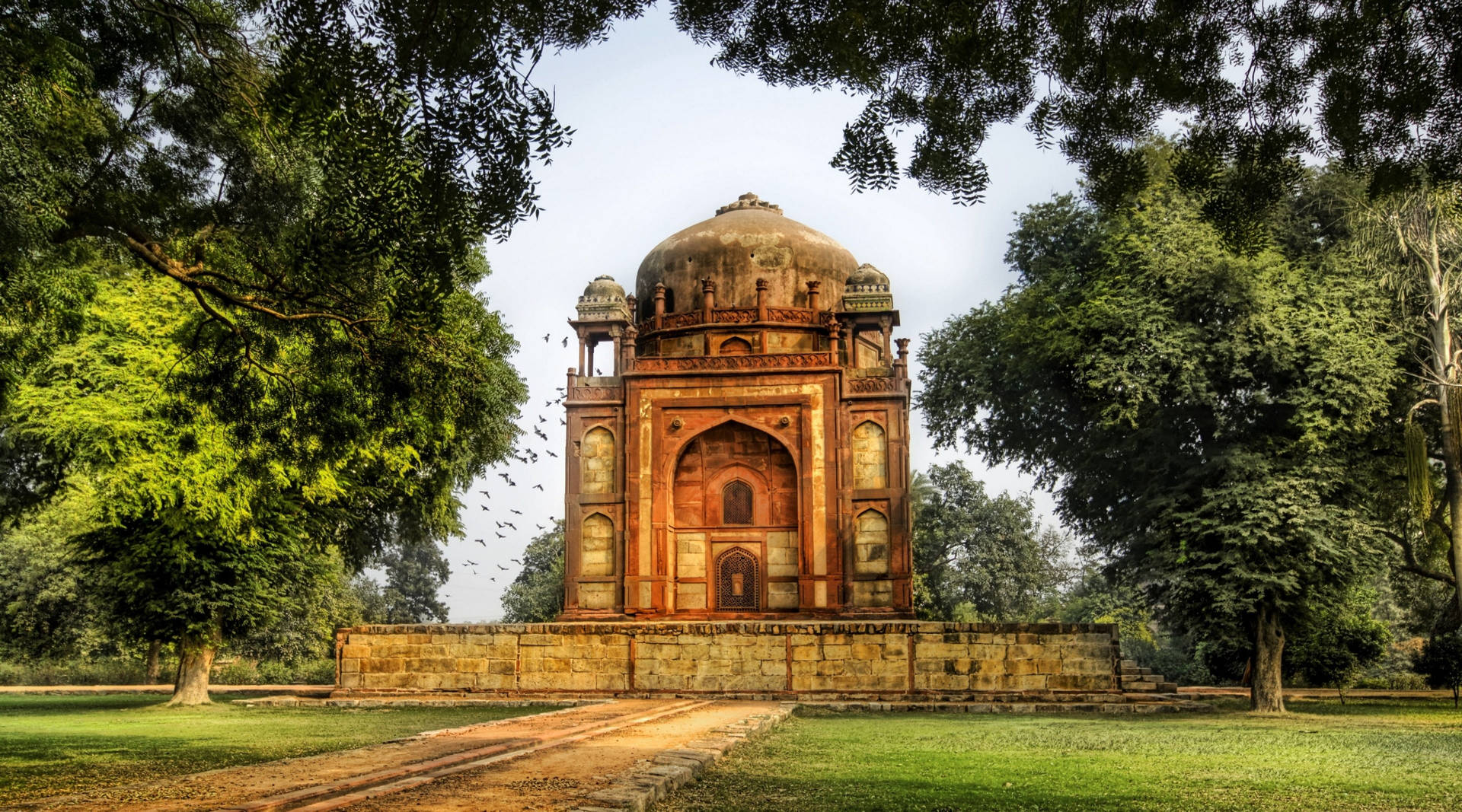 Delhi Humayun Barber's Tomb Background