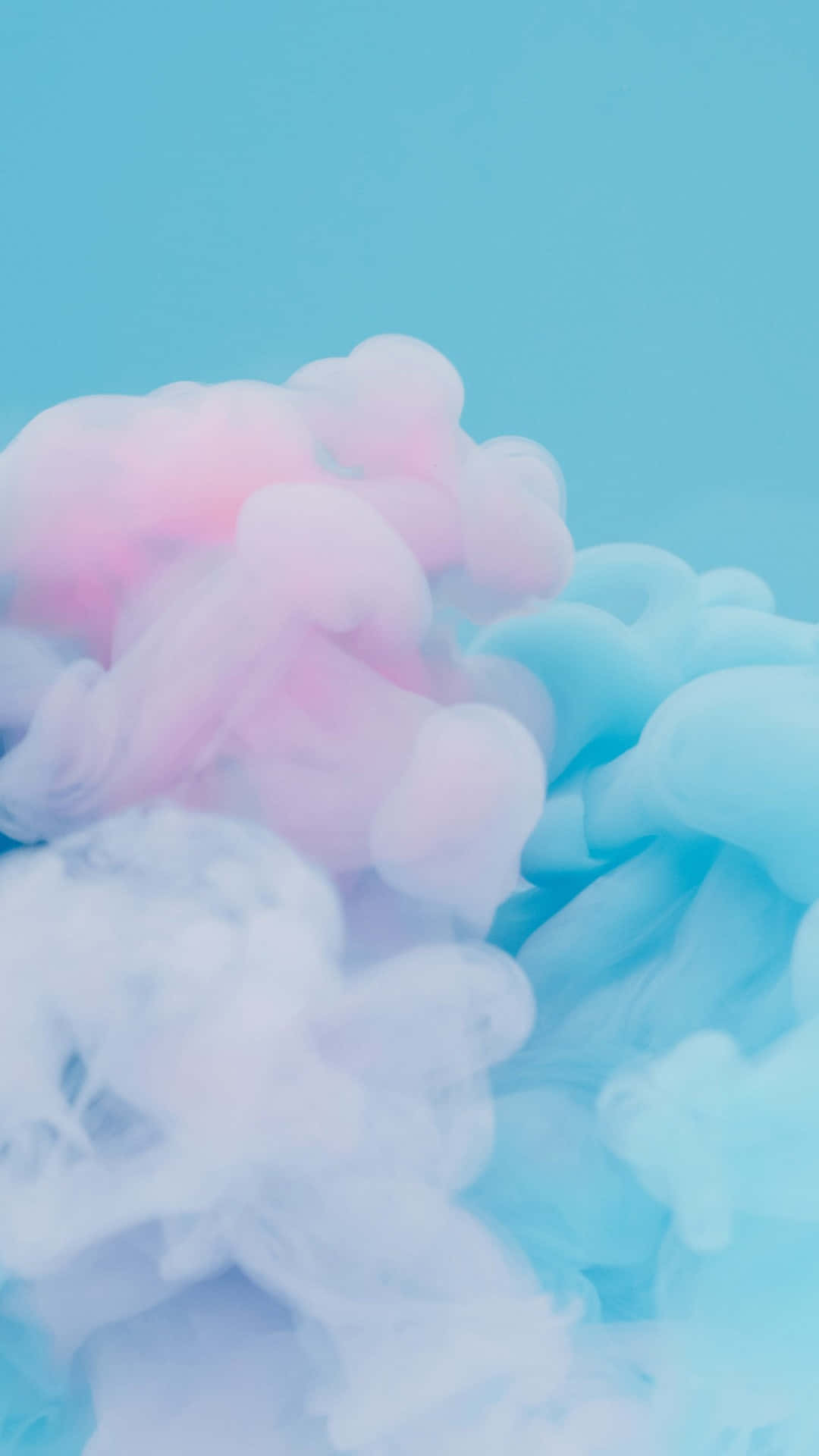 Delicious And Sweet Pink Cotton Candy Background