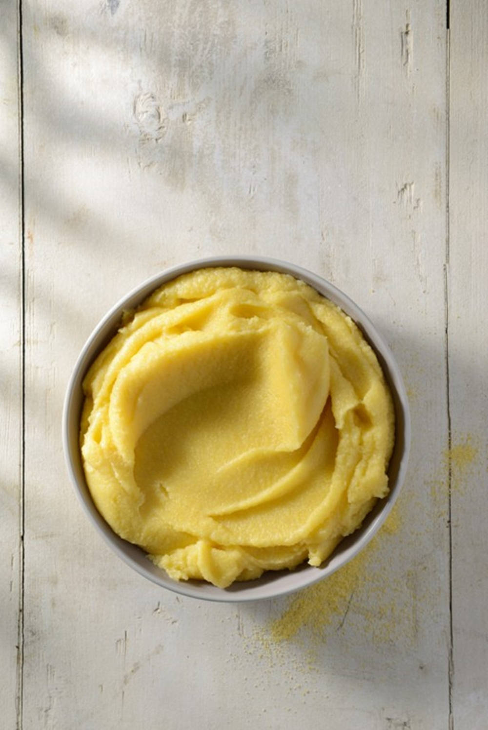 Delicious Creamy Mashed Polenta Background