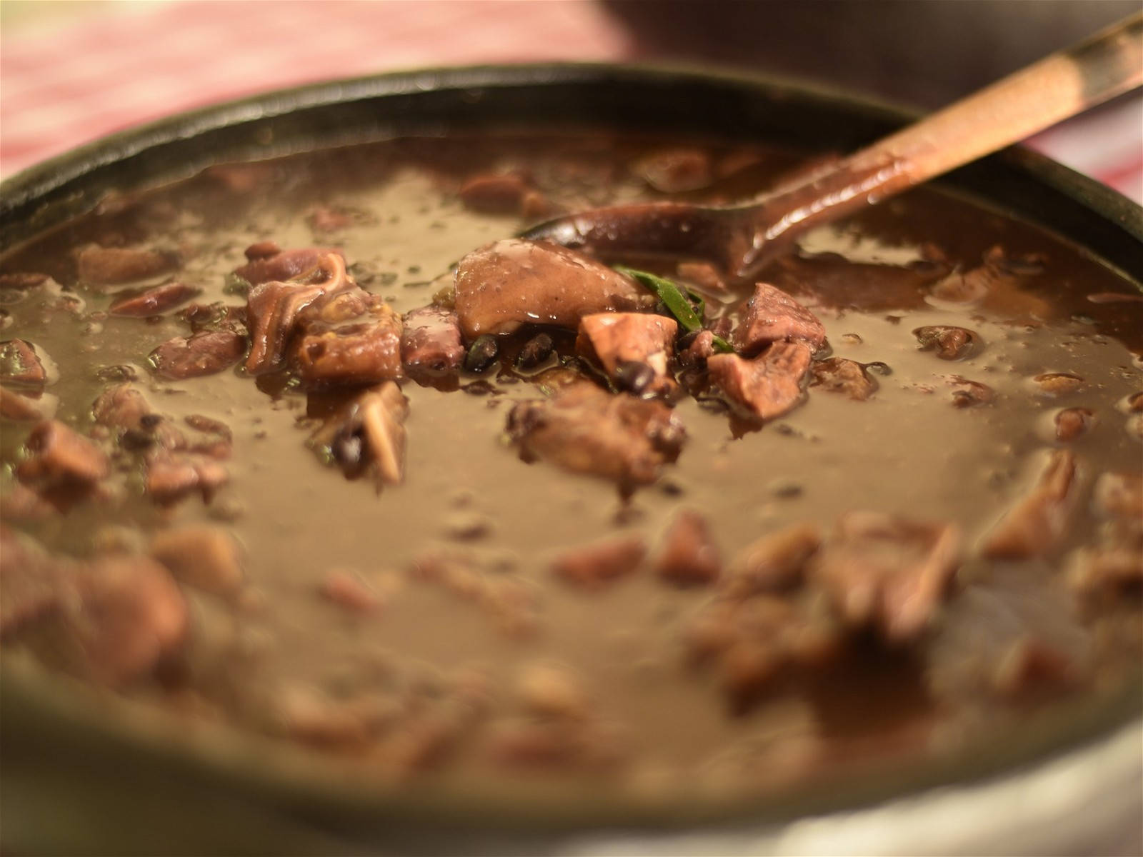 Delicious Feijoada - Traditional Brazilian Bean Stew Background