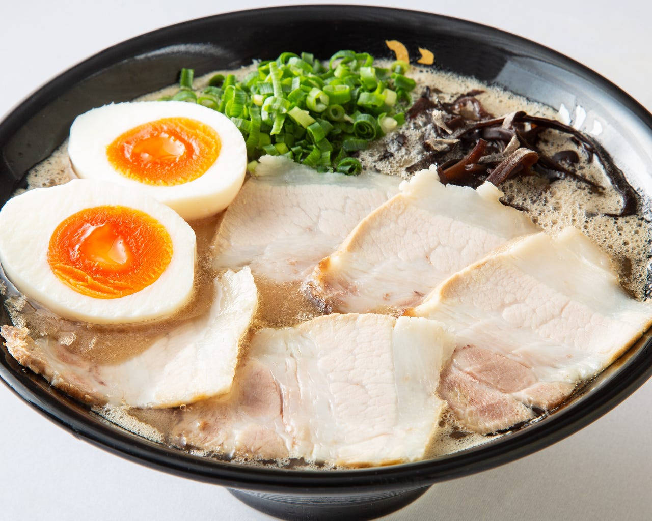 Delicious Hakata Ramen Tonkotsu Background