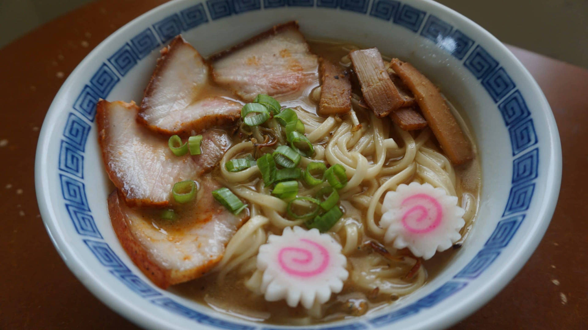 Delicious Hakata Ramen With Thick Cut Noodles