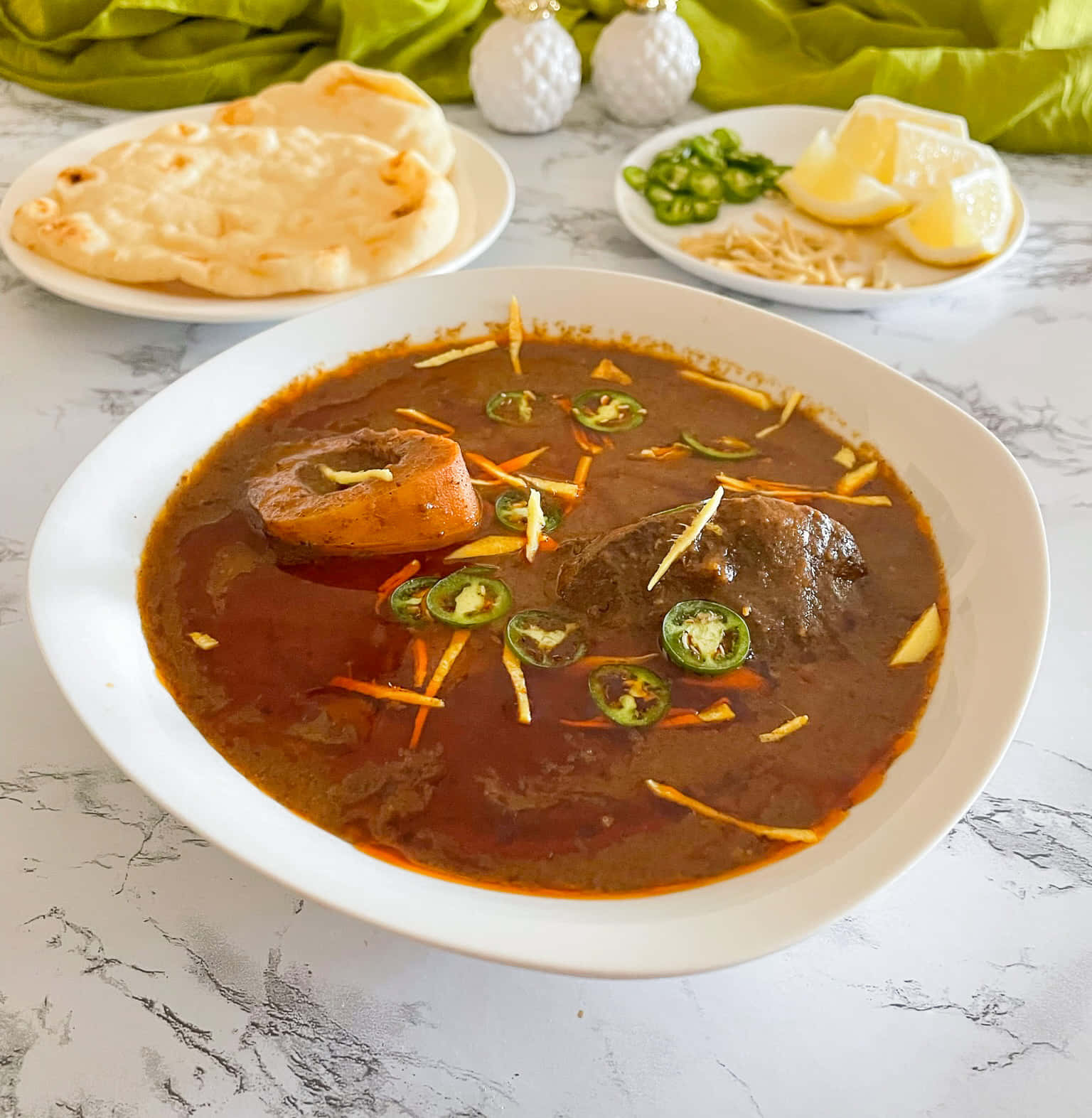 Delicious Nihari Ready To Serve Background