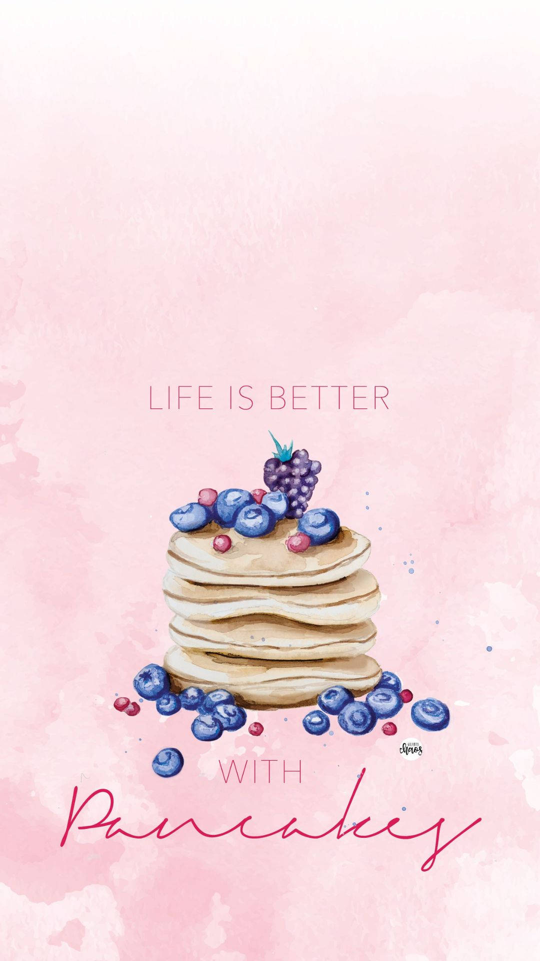 Delicious Pancakes - A Perfect Breakfast Treat Background