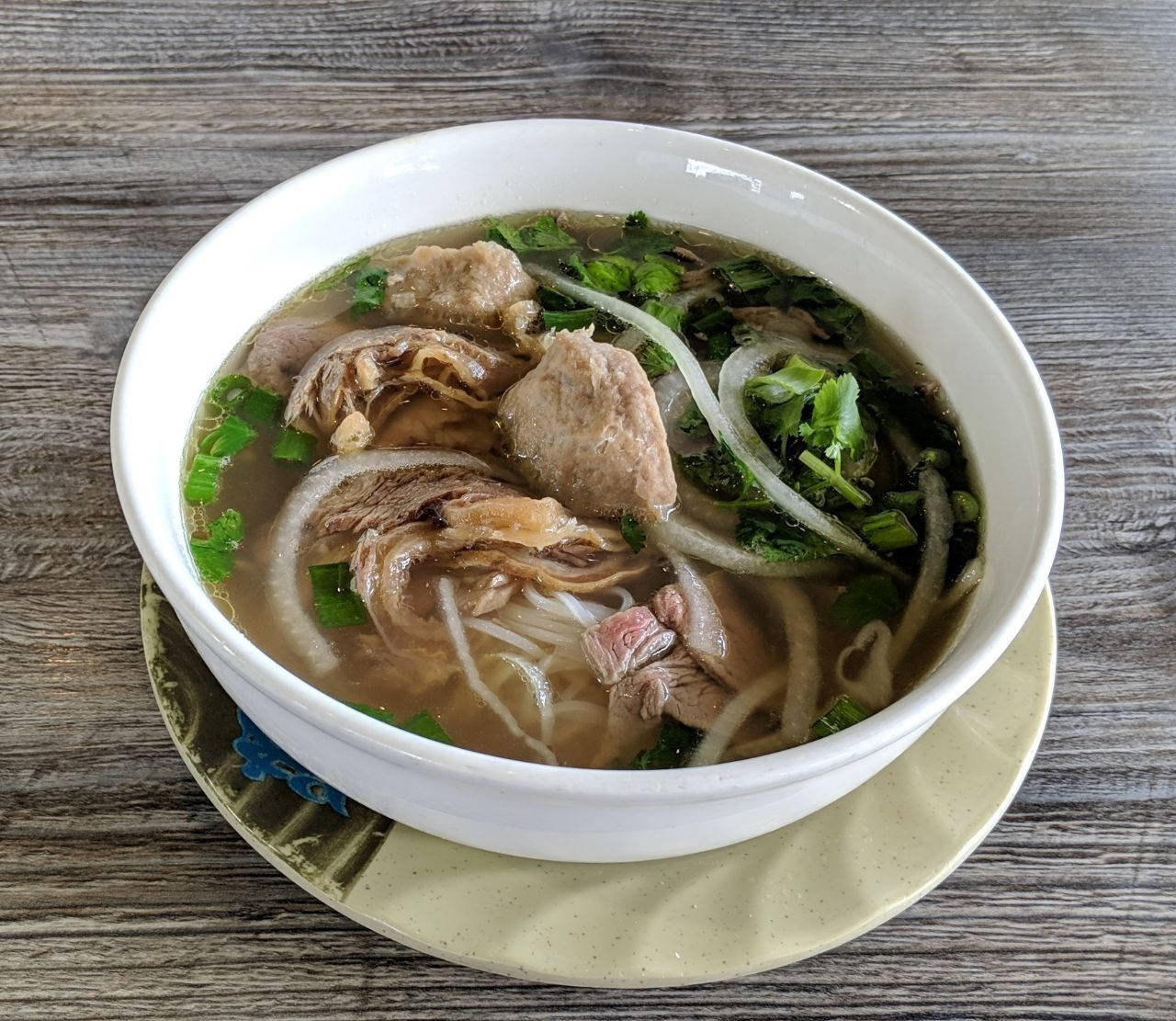 Delicious Pho - A Traditional Vietnamese Beef Noodle Soup Background