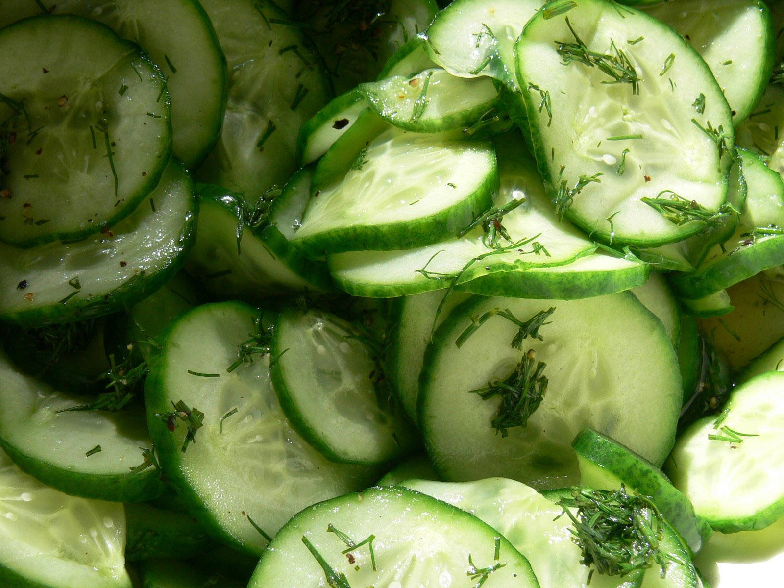 Delicious Pickled Gherkin Background