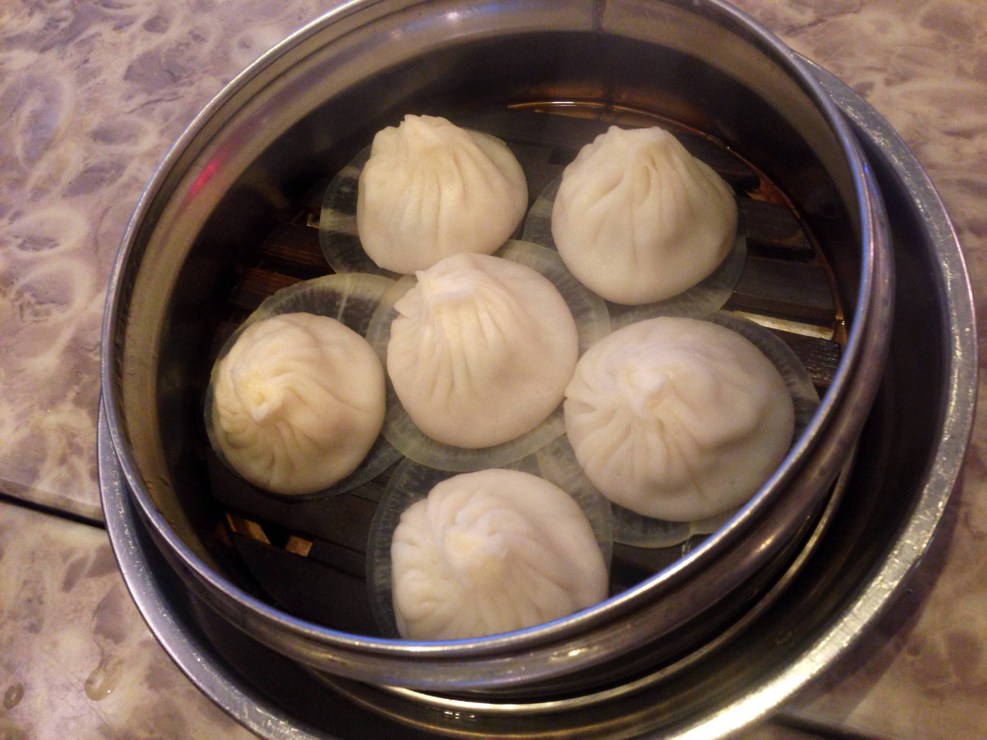 Delicious Xiaolongbao Steamed Soup Dumplings Background