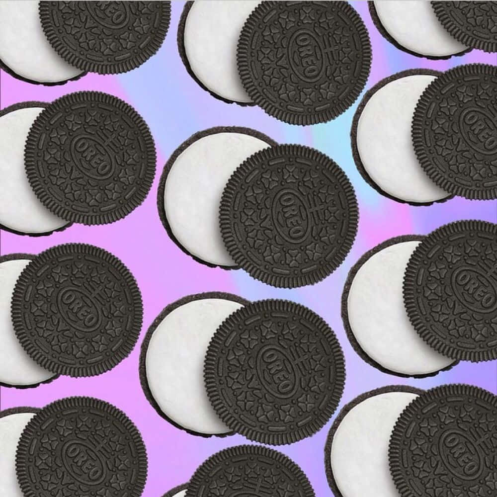 “deliciously Dunkable Oreo Cookies” Background