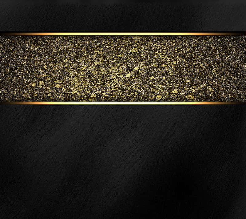 Delight In Elegant Black And Gold Background