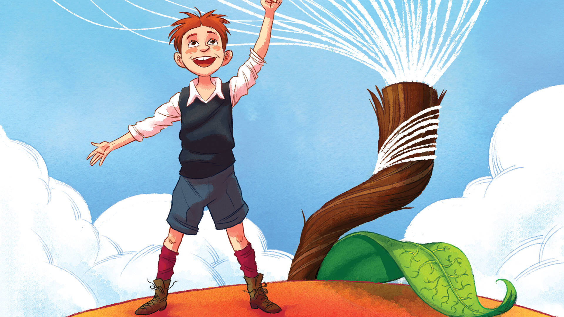 Delightful Adventure With James And The Giant Peach Background