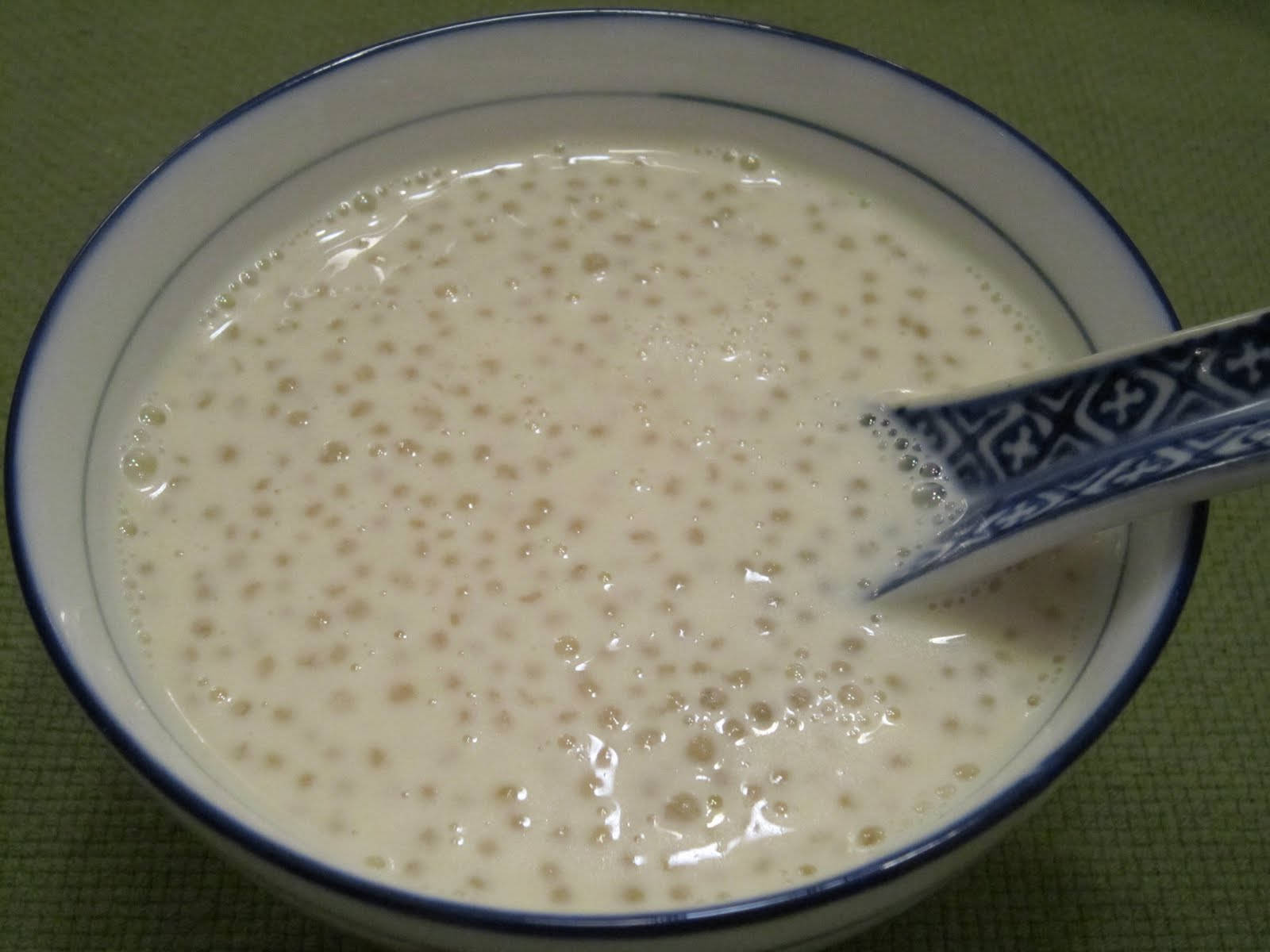 Delightful And Authentic Tapioca Pearl Soup Background