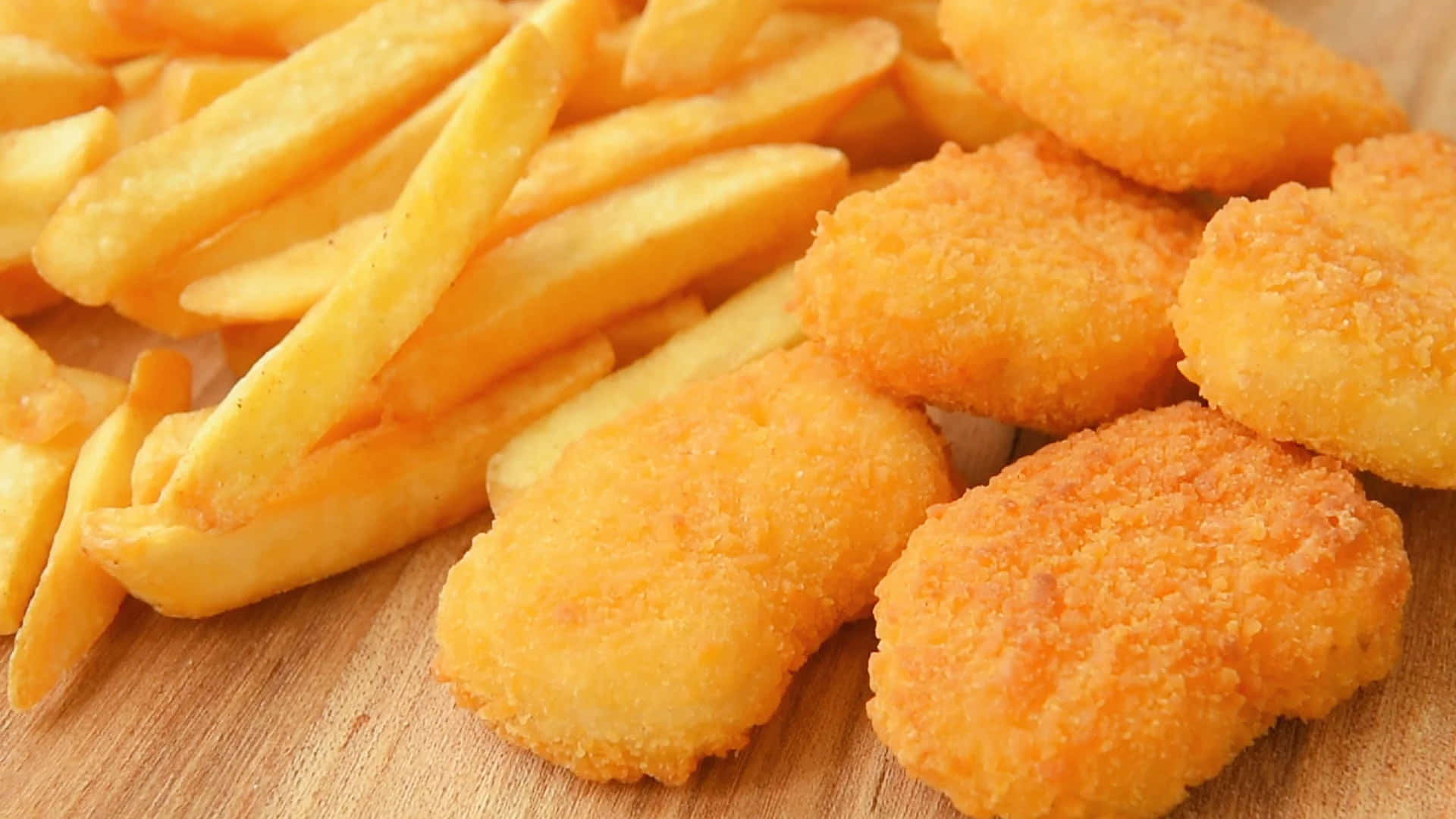 Delightful And Delicious Chicken Nuggets.