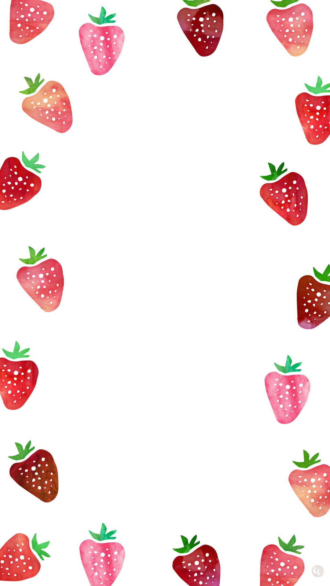 Delightful, Bright, And Sweet: A Perfect Picture Of Strawberry Aesthetic Background