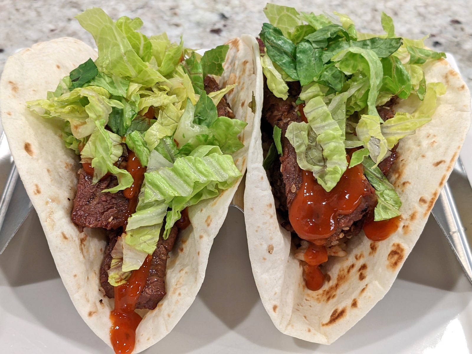 Delightful Bulgogi Tacos Background