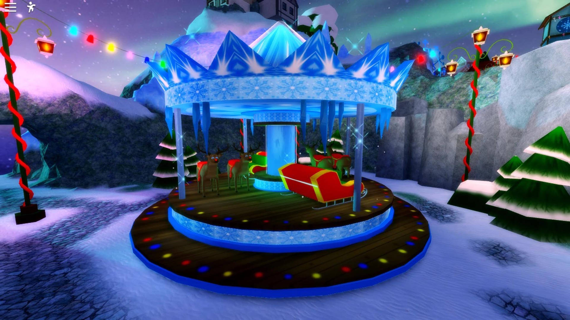 Delightful Carousel Ride In Royale High Background