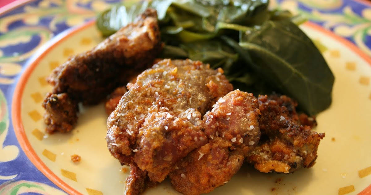 Delightful Crunchy Deep Fried Liver Chops