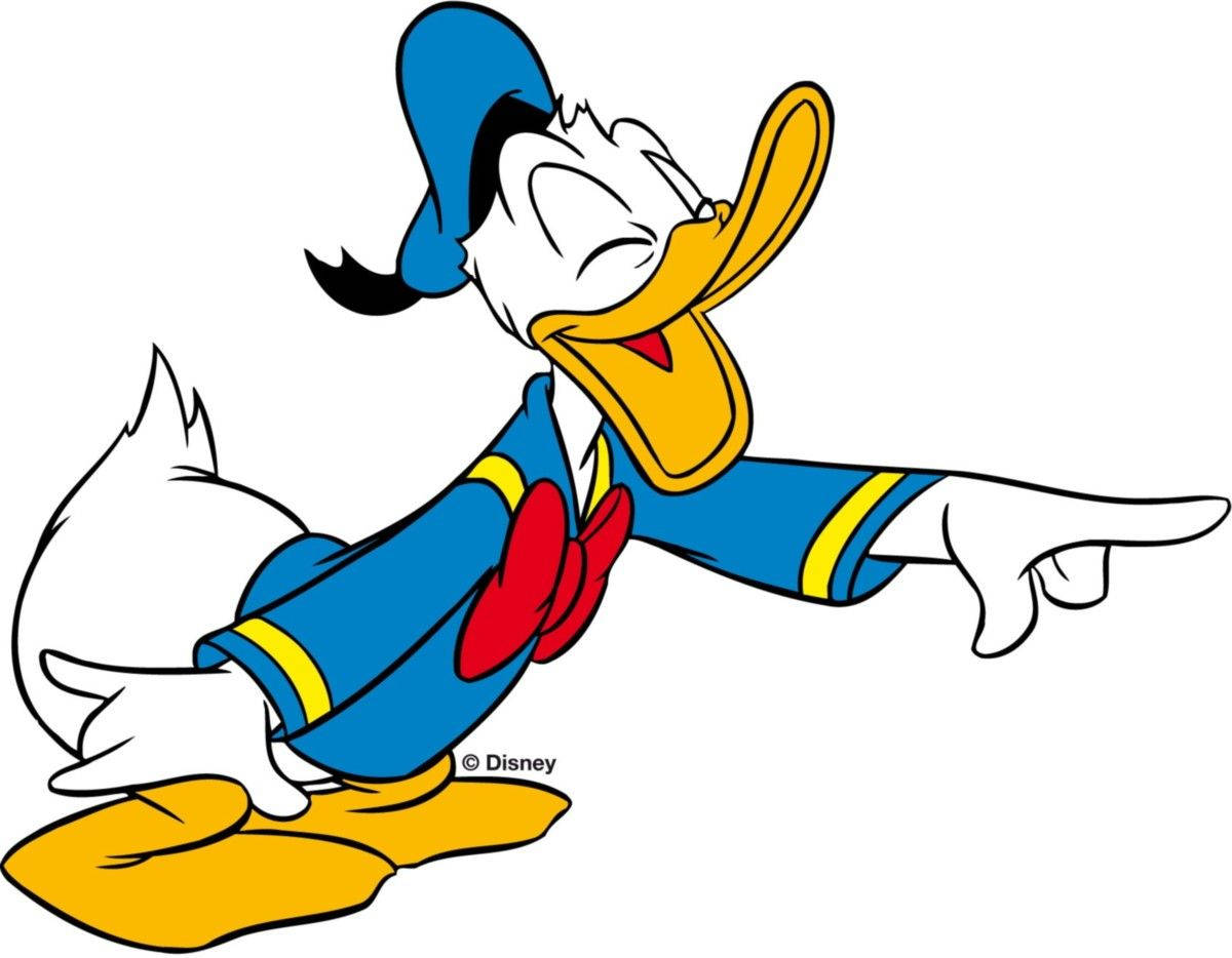 Delightful Donald Duck Showcasing His Classic Charisma