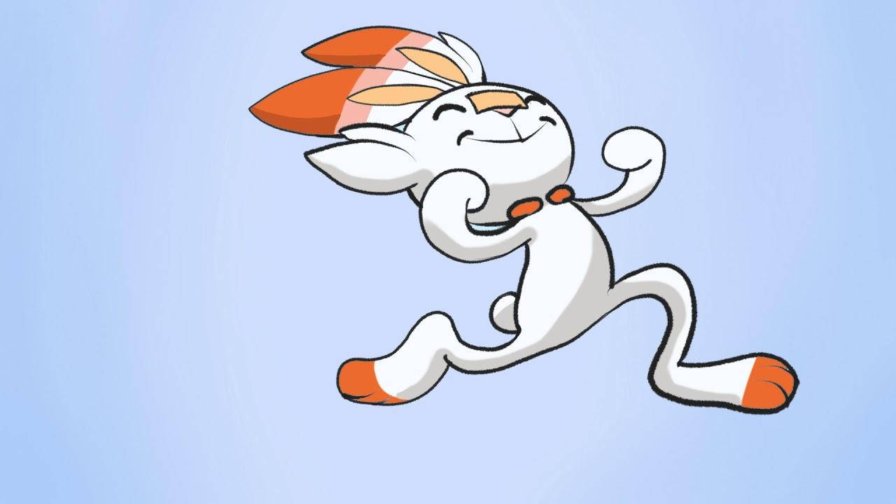 Delightful Jump Of Scorbunny