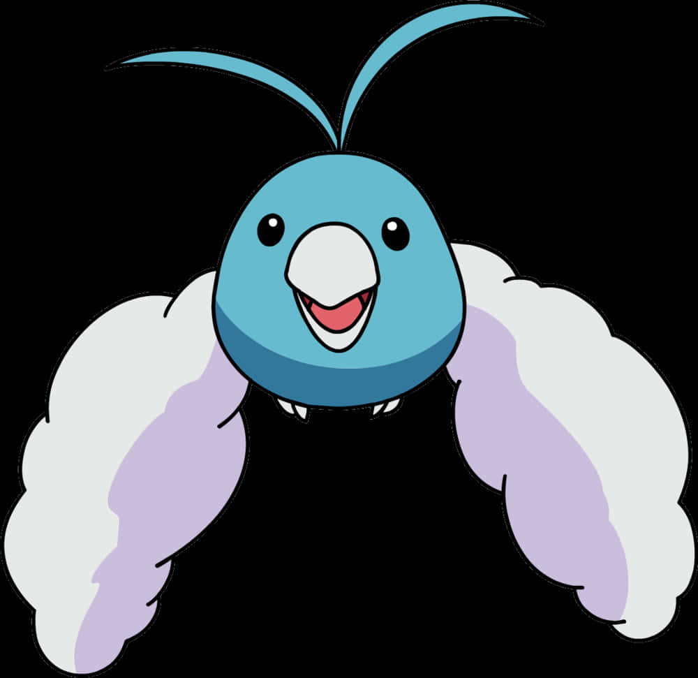 Delightful Swablu Background