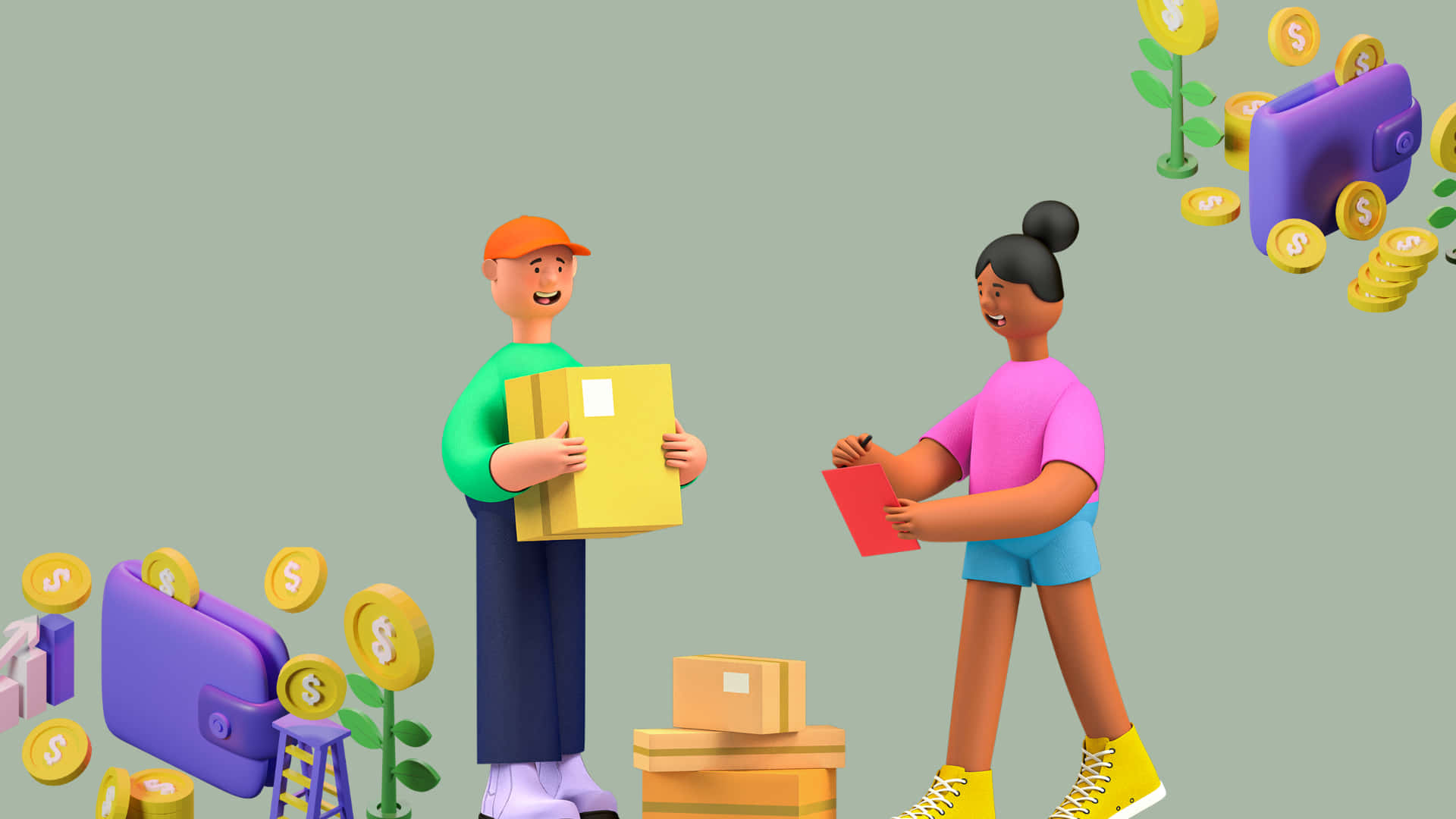 Delivering Wholesale Products Background