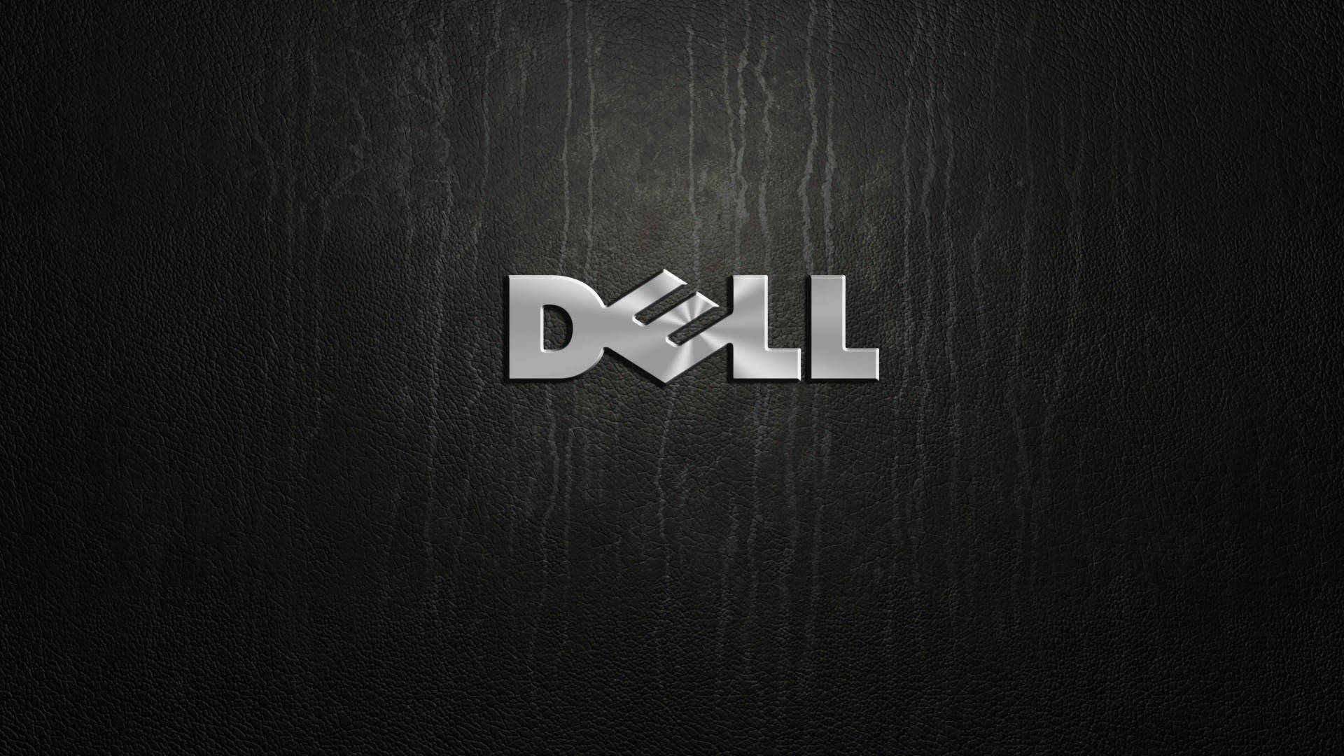 Dell 4k Logo On Wood Background