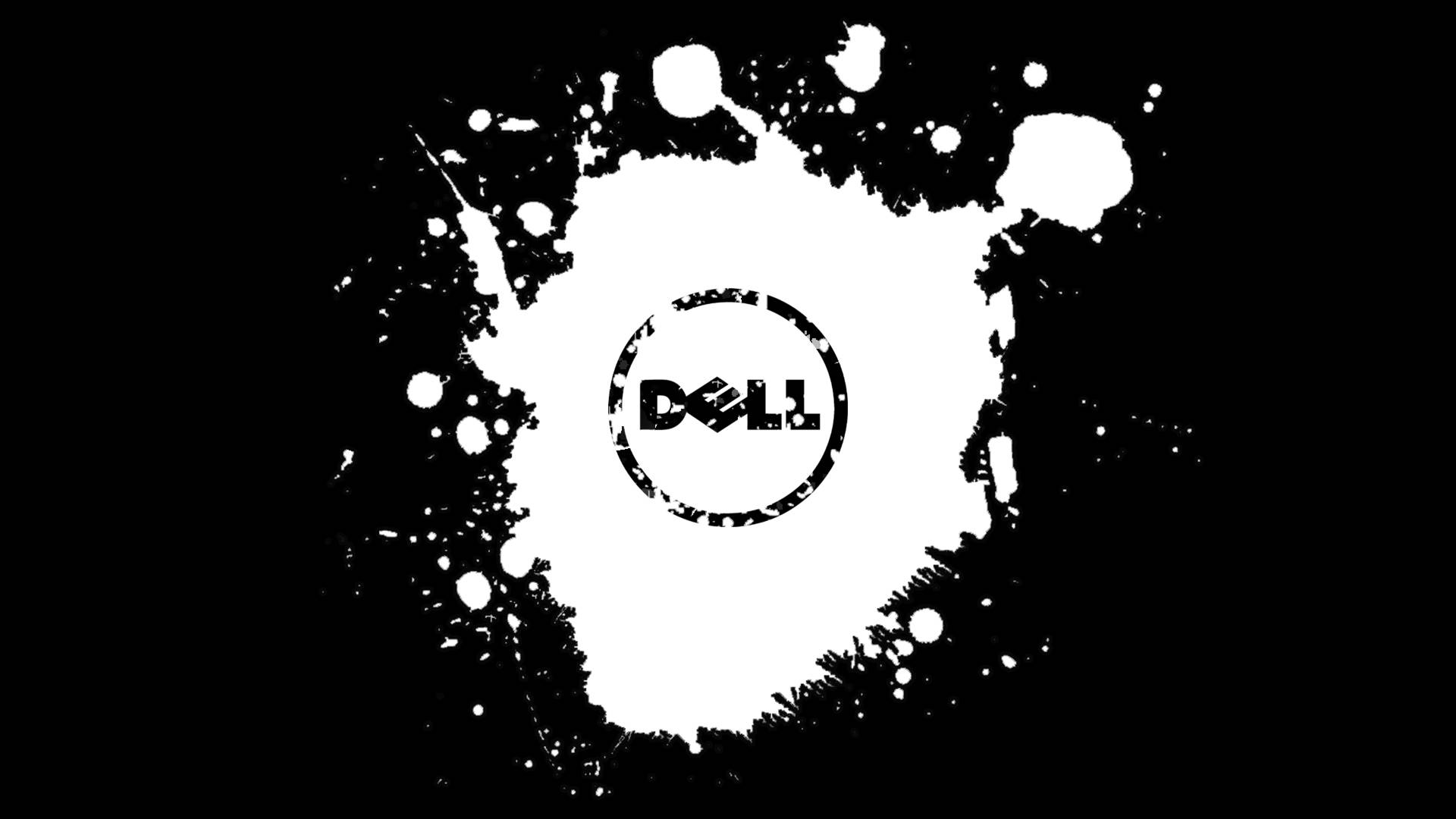 Dell 4k Logo Splotch Background