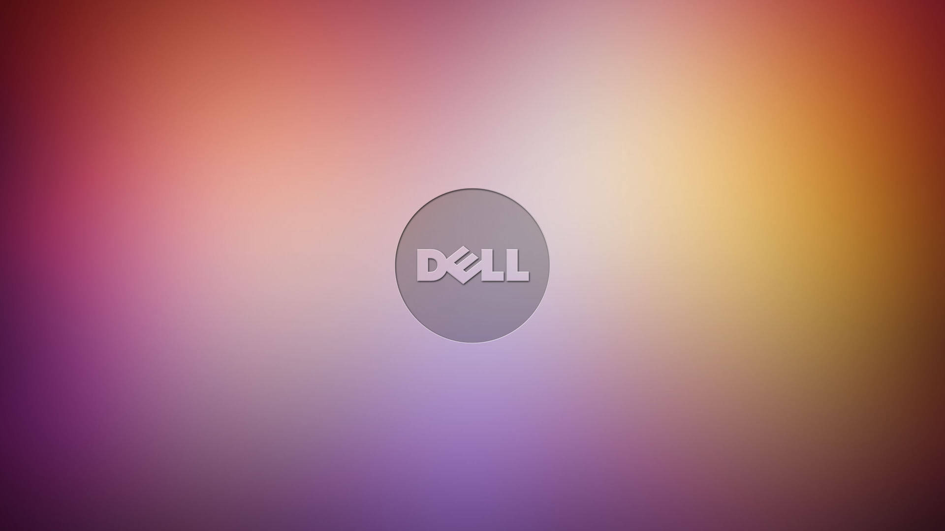 Dell Laptop Blurry Gradient Background