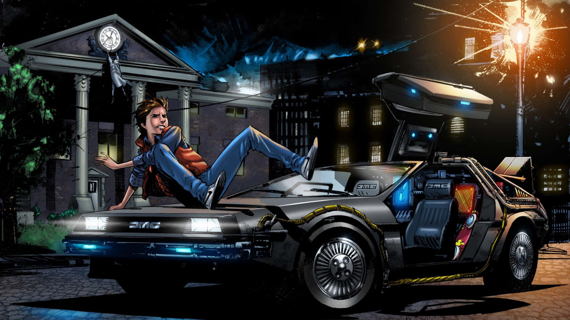 Delorean 4k 2560 X 1440