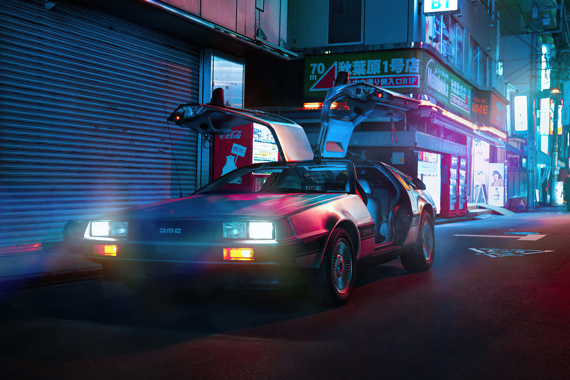 Delorean 4k 4096 X 2732 Background