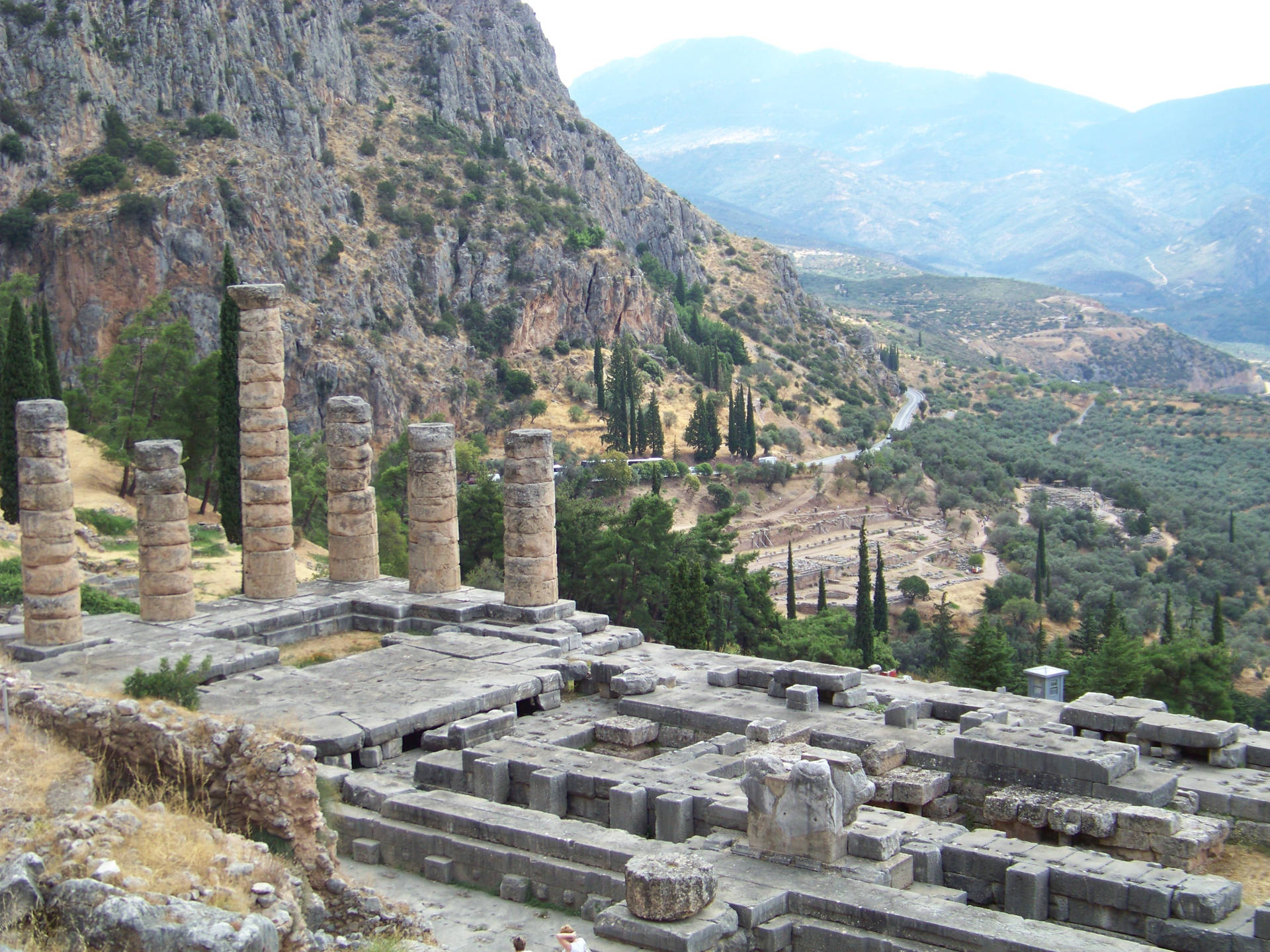 Delphi Tholos Landscape