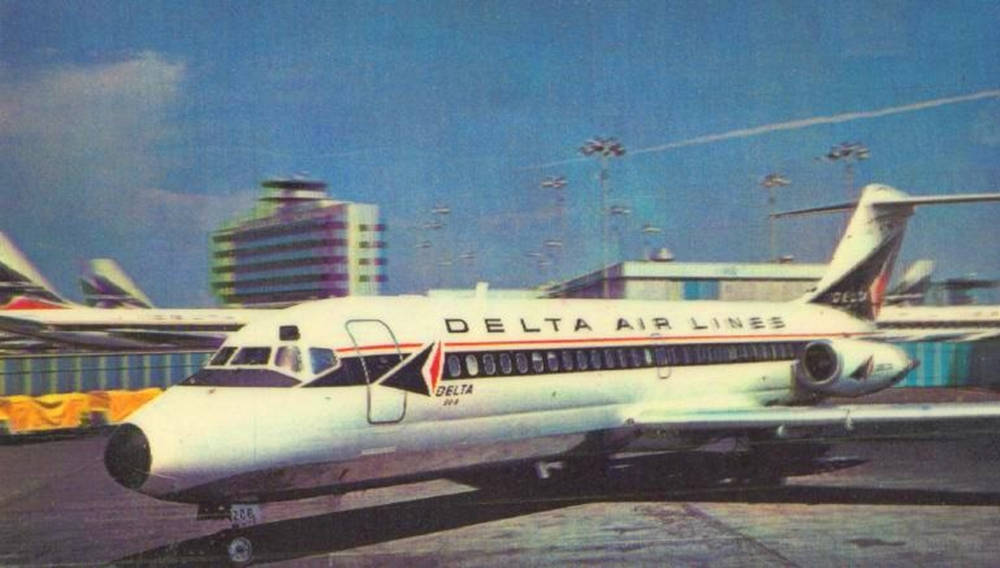 Delta Airlines Vintage Aircraft
