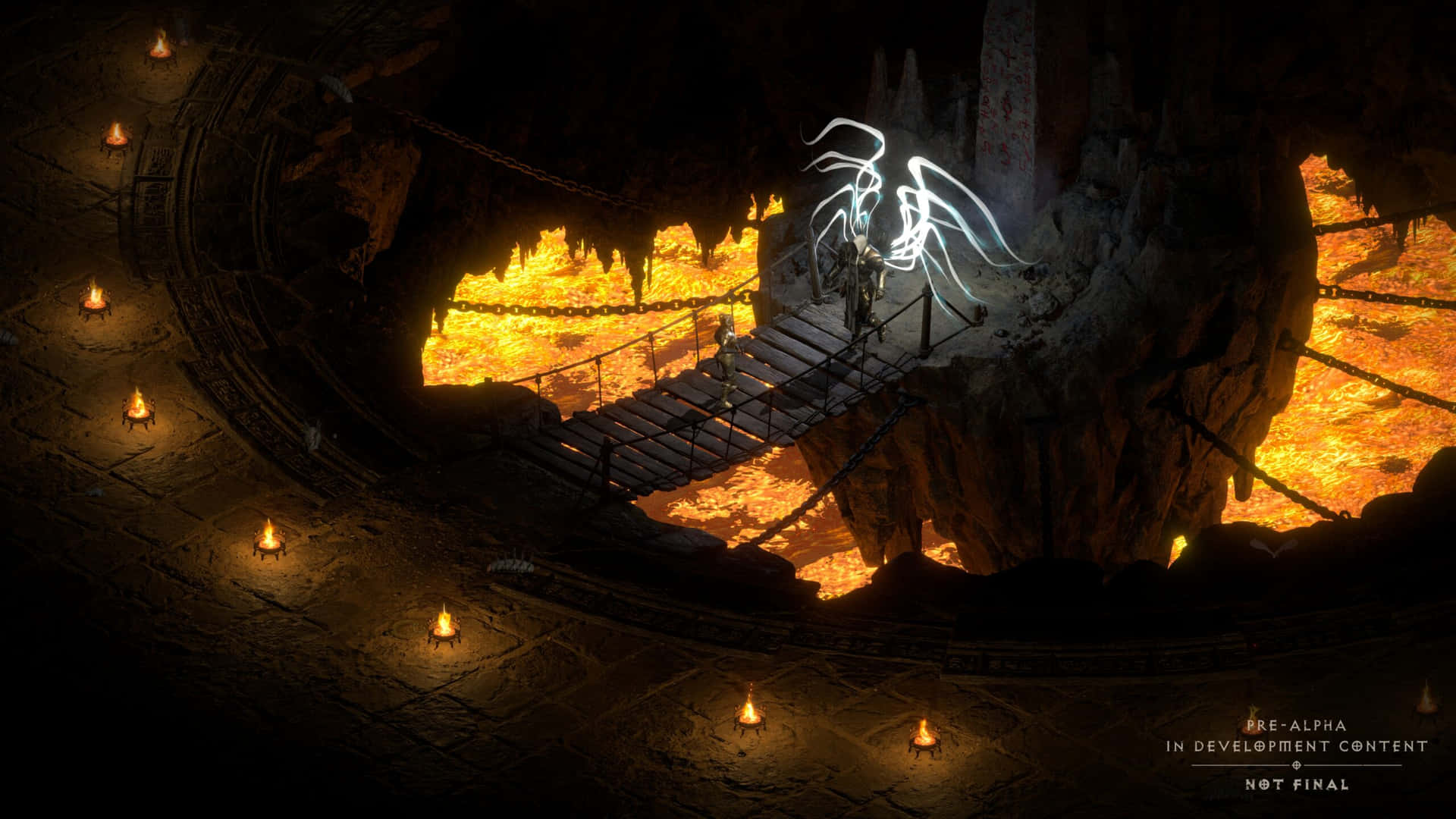 Delve Into The Depths Of Diablo 2 World And Explore The Depths Of Hell Background