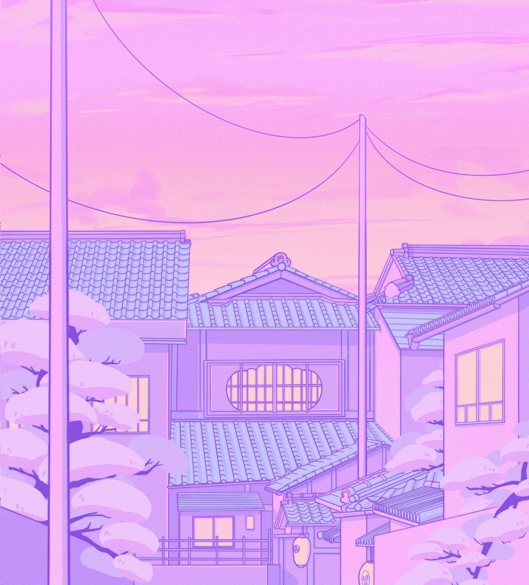 Delving Into The Tranquility: Surreal Pastel Japanese Aesthetic