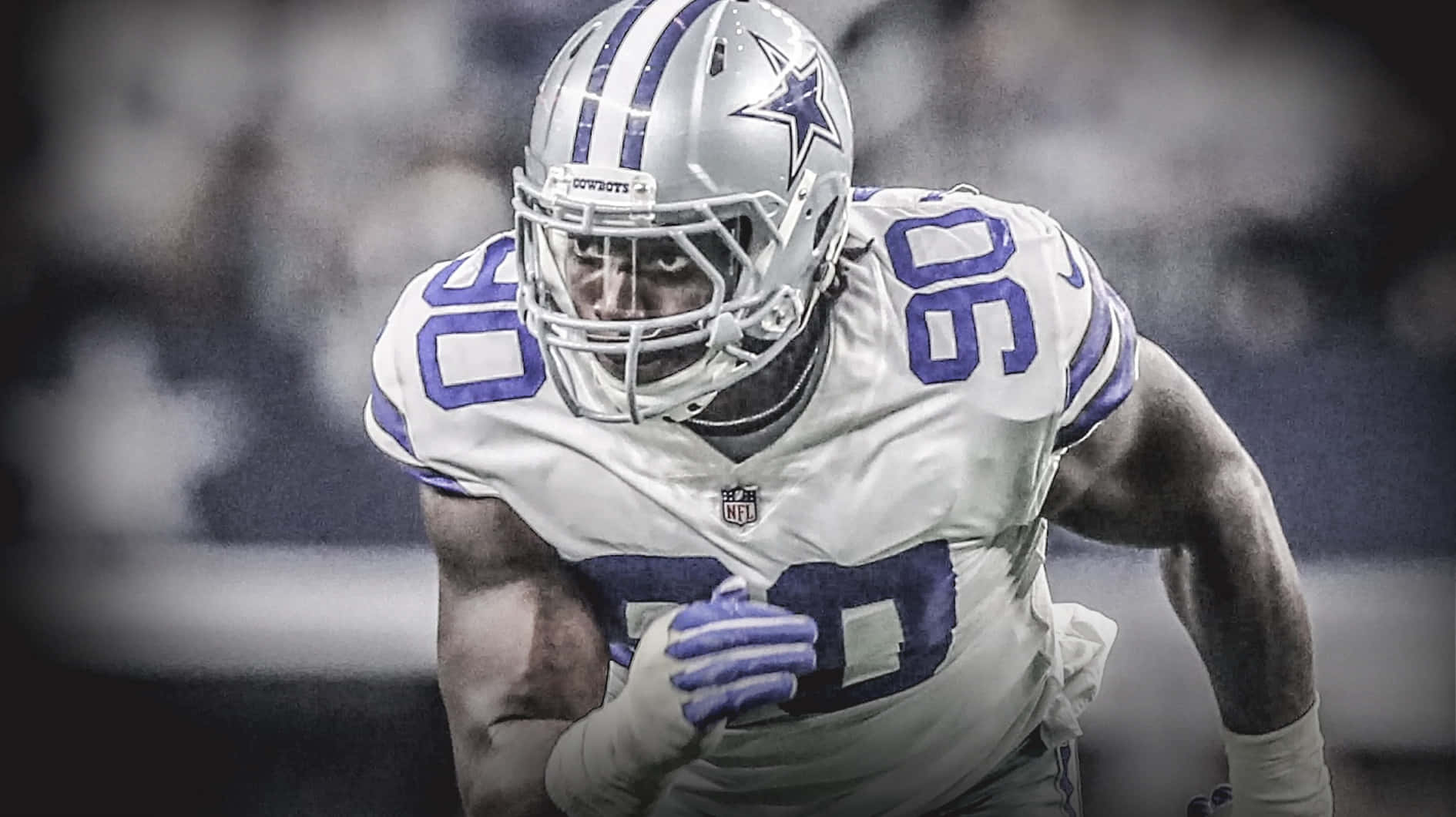 Demarcus Lawrence Closeup Photo Background