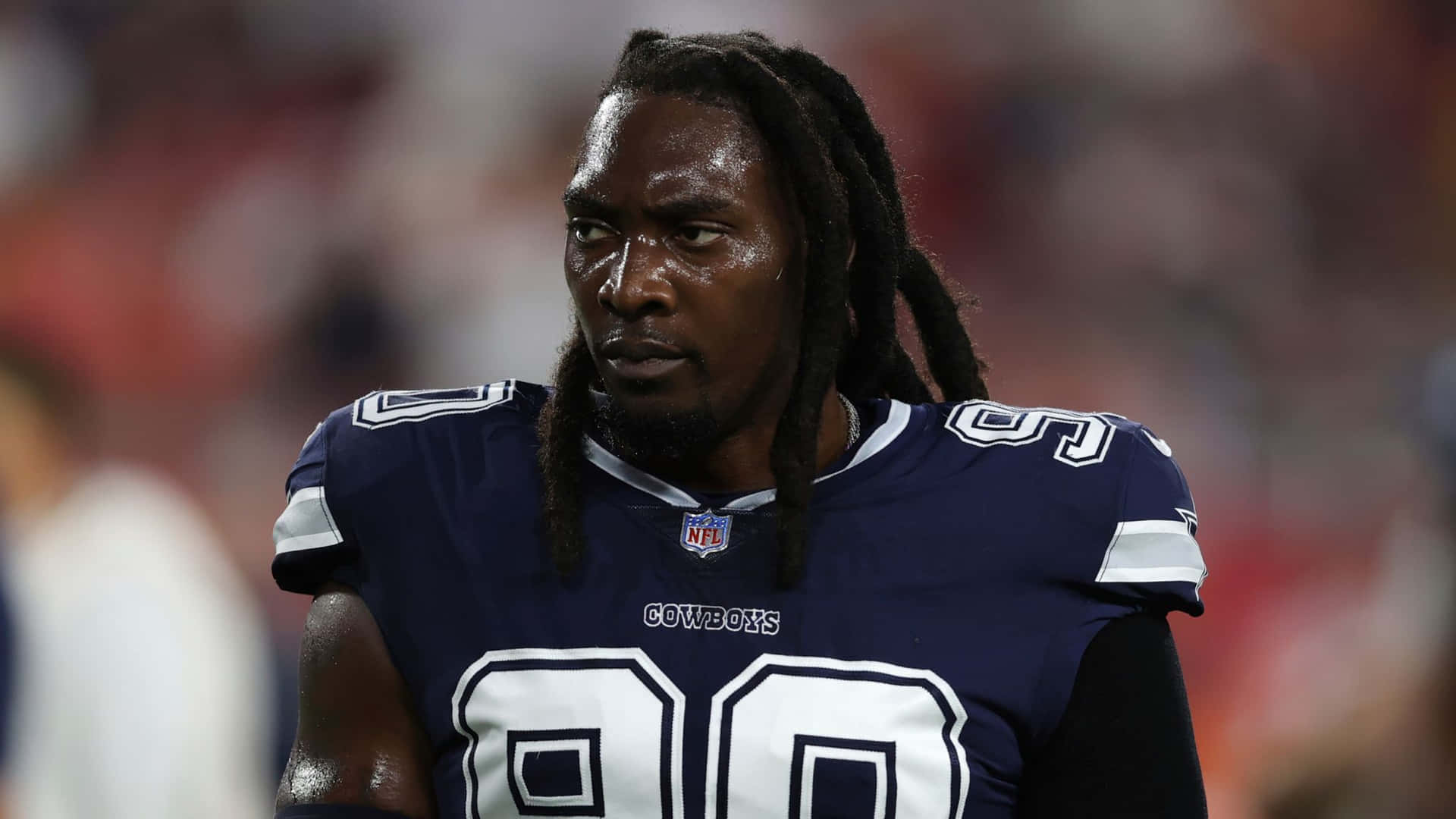 Demarcus Lawrence Top Cowboys Footballer Background