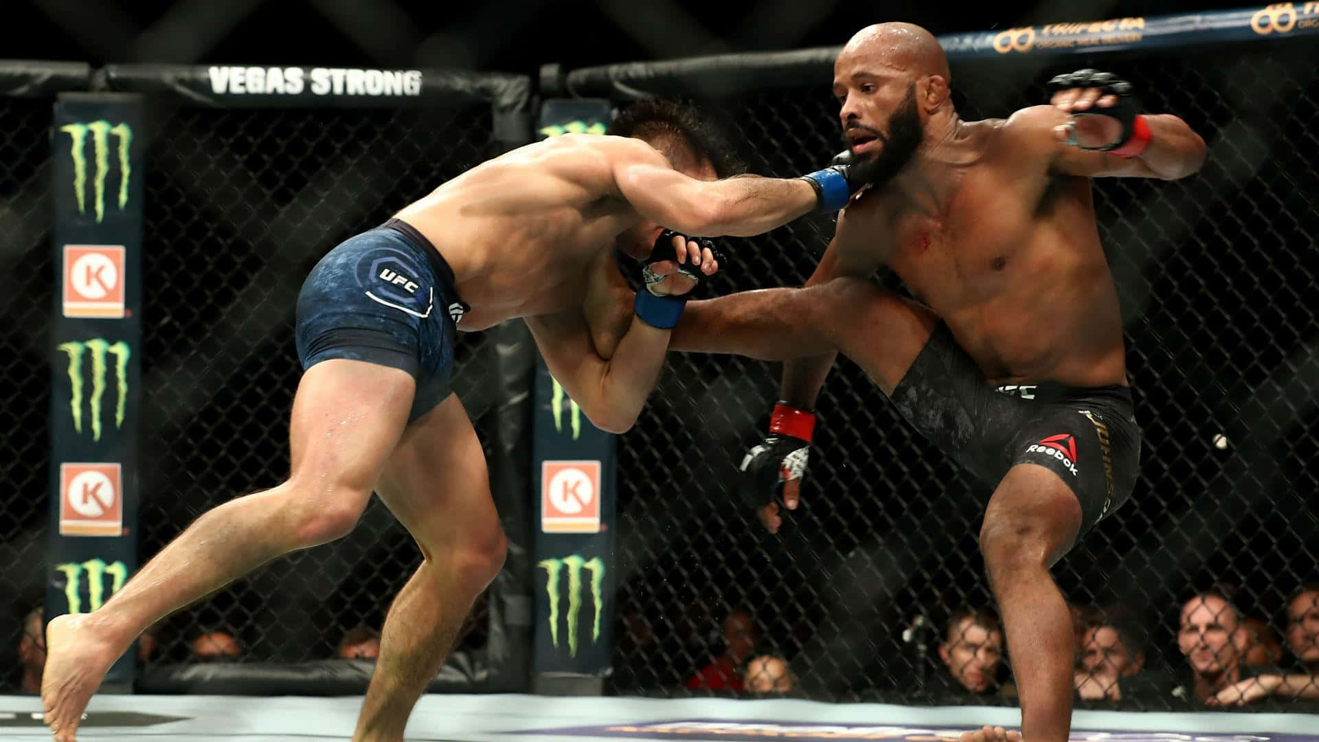 Demetrius Johnson Fight Against Eddie Alvarez Background