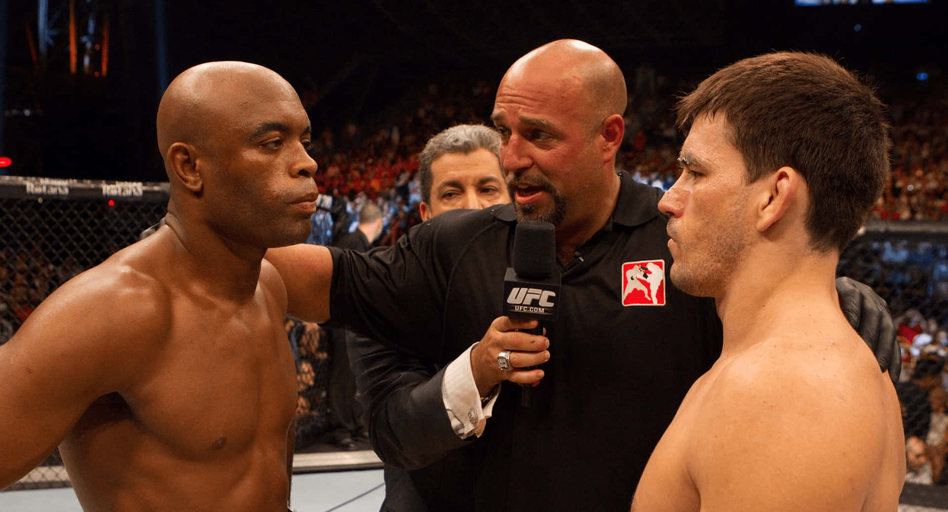 Demian Maia And Anderson Silva Background