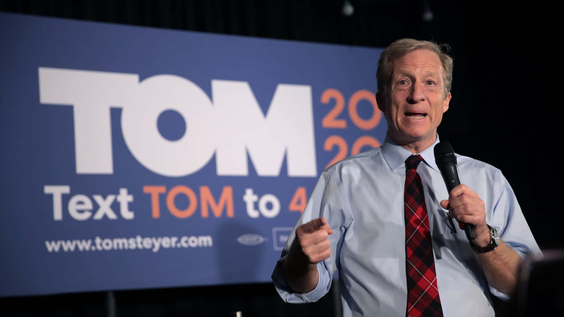 Democratic Presidential Candidate Tom Steyer