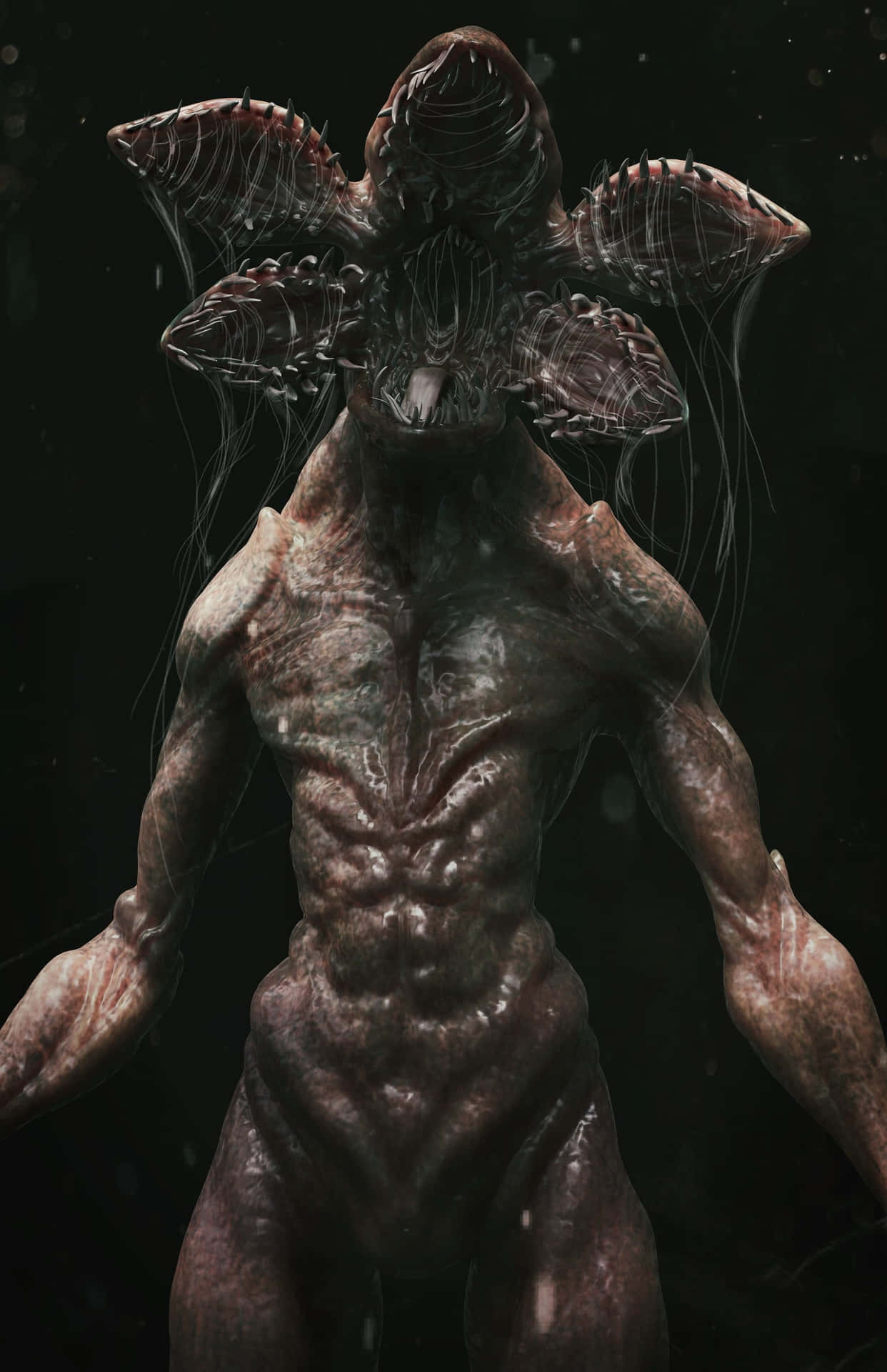 Demogorgon Portrait Stranger Things Background