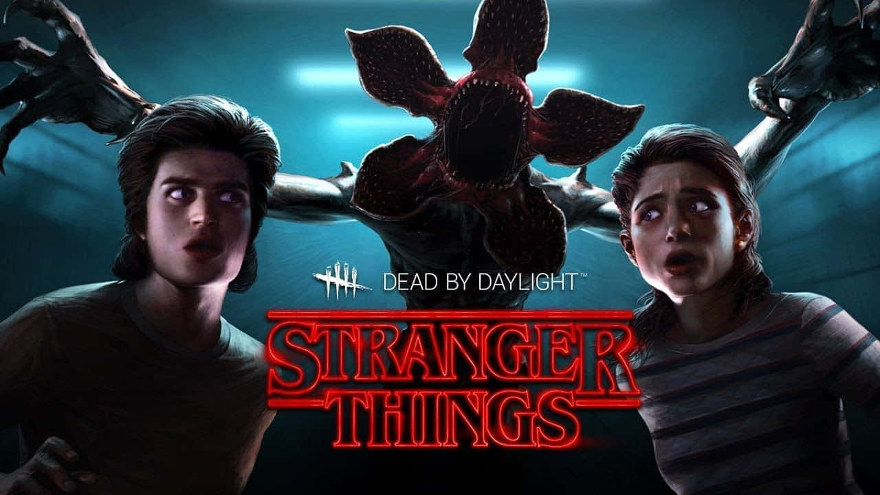 Demogorgon Stranger Things Fan Poster Background