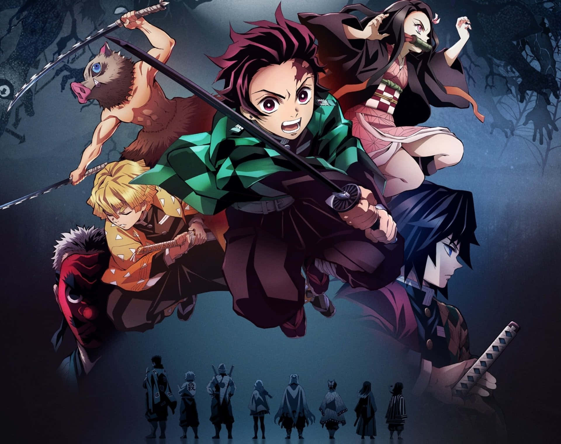 Demon Slayer Anime All Characters Hd