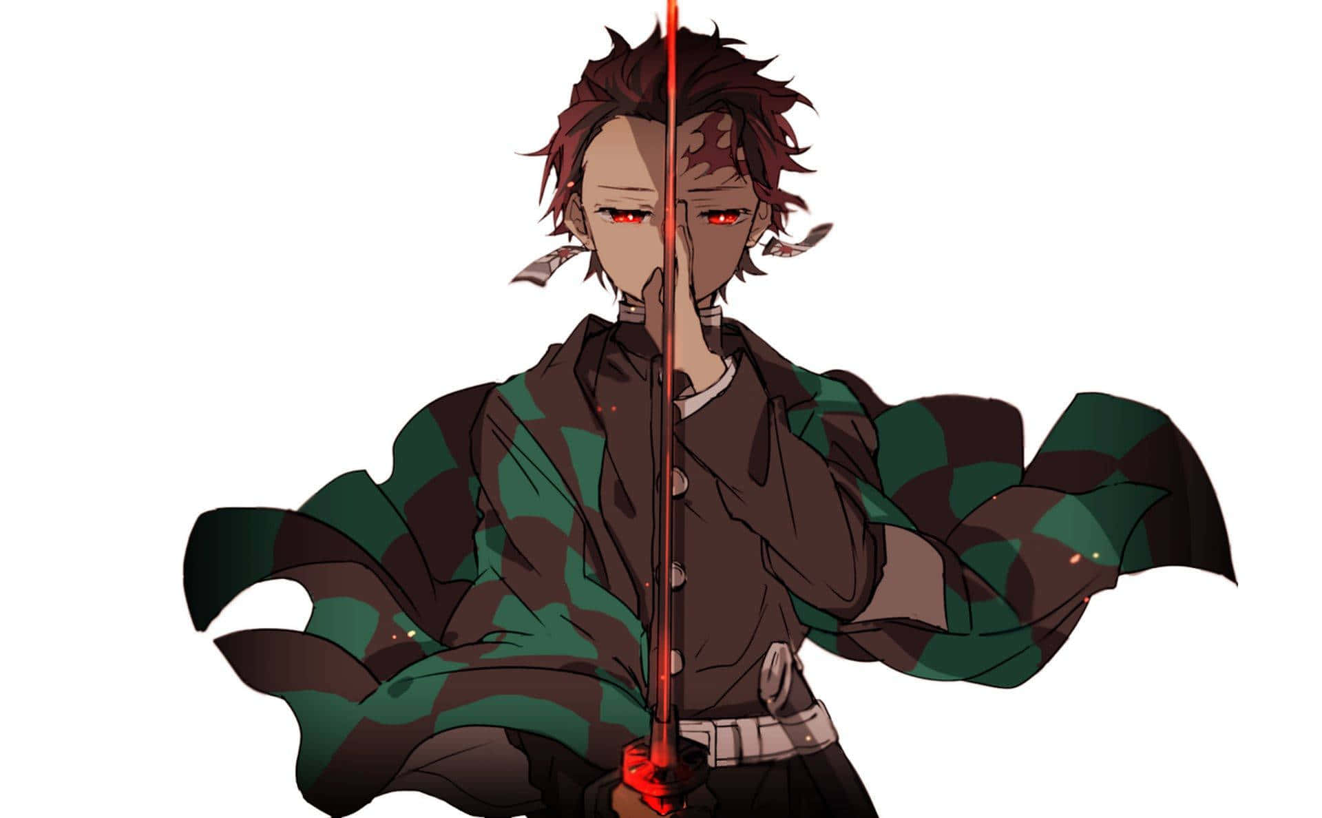 Demon Slayer Anime Kamado Tanjiro Total Concentration Constant Background