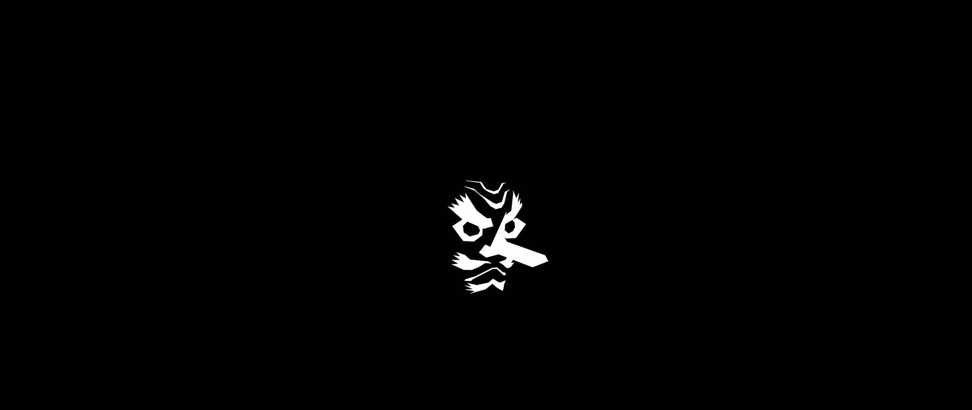 Demon Slayer Black And White Sakonji Urokodaki Mask Of Tengu. Background