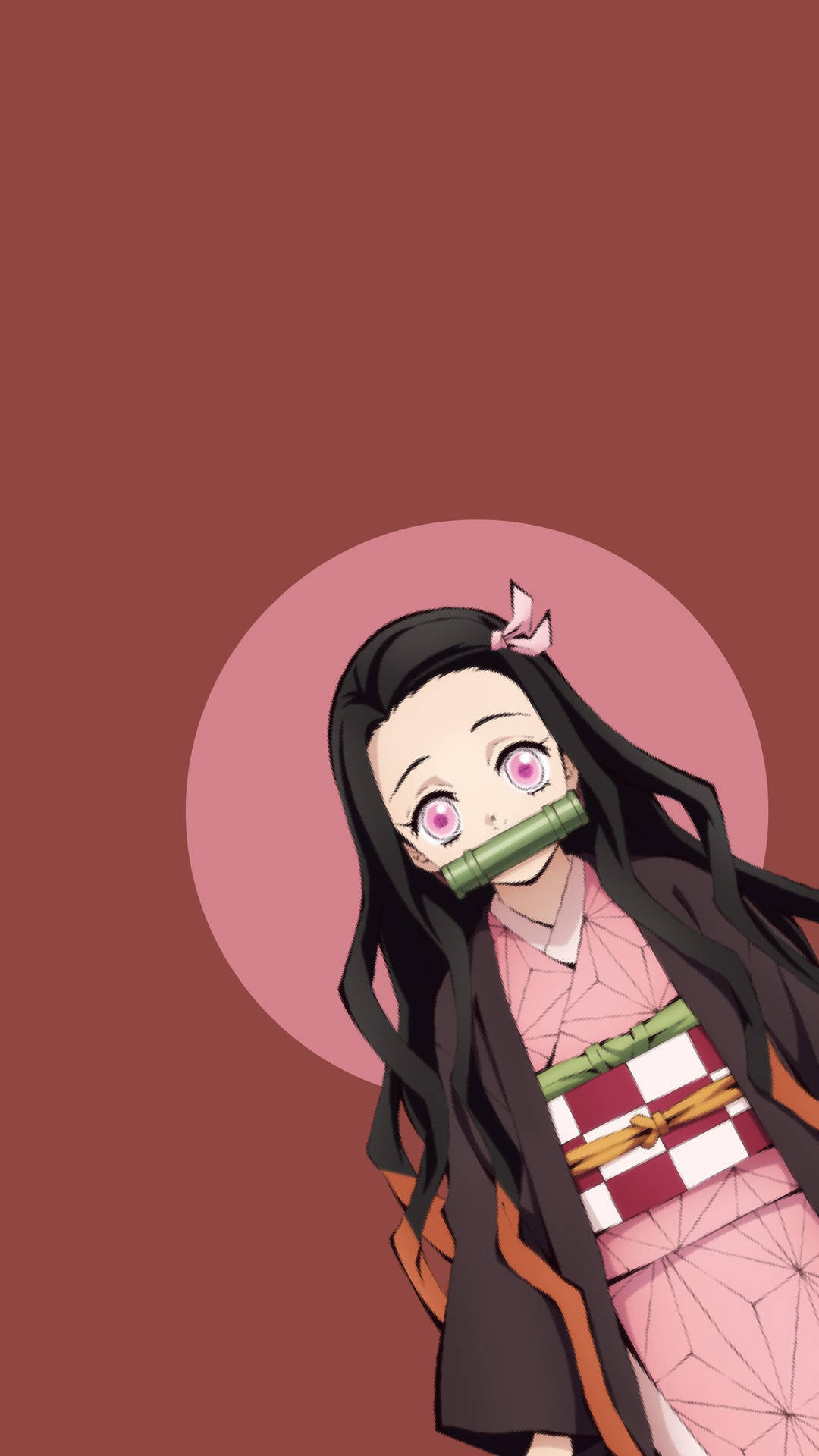 Demon Slayer Nezuko Cute Backdrop. Background