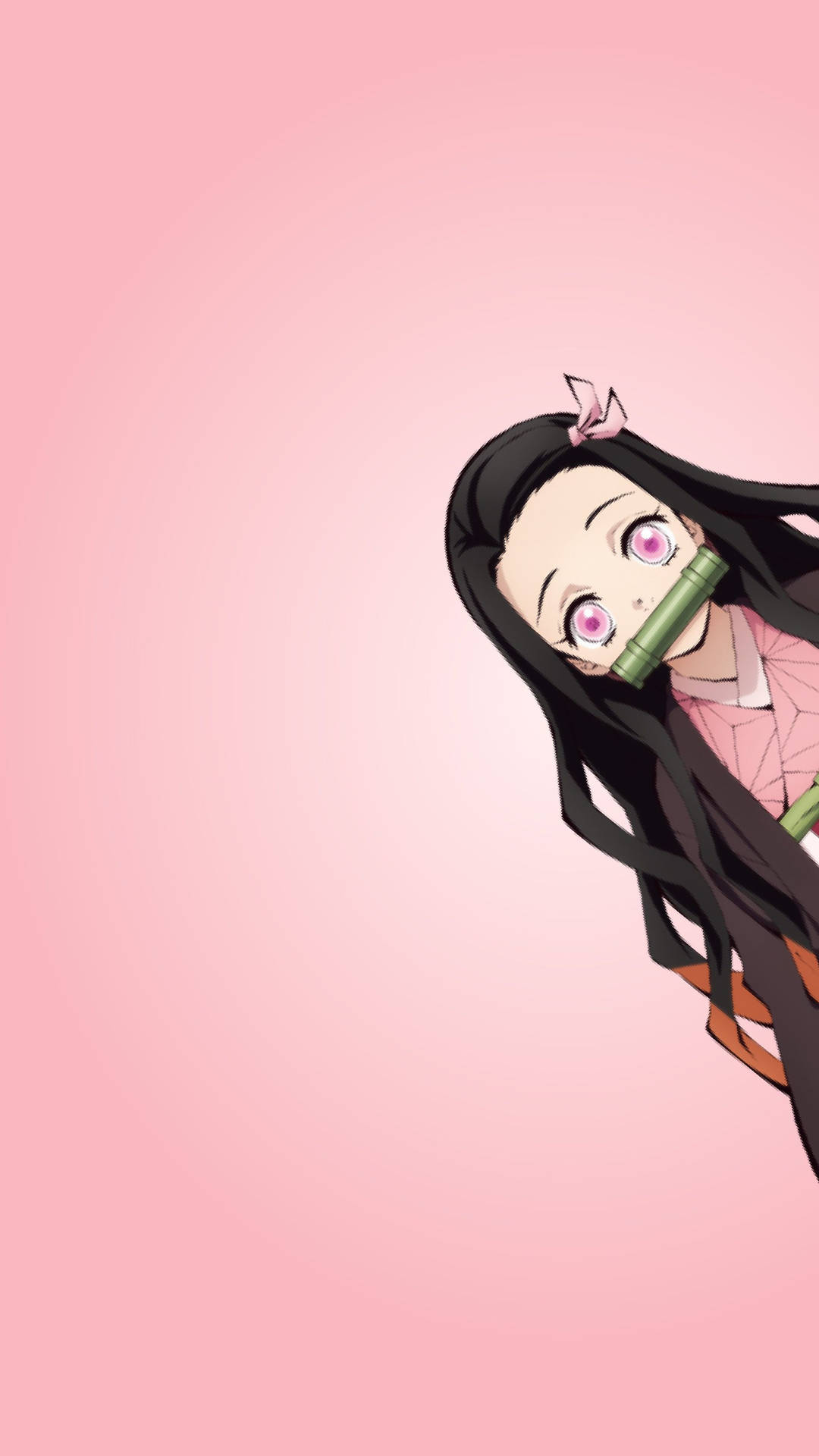 Demon Slayer Nezuko Cute Shot Background