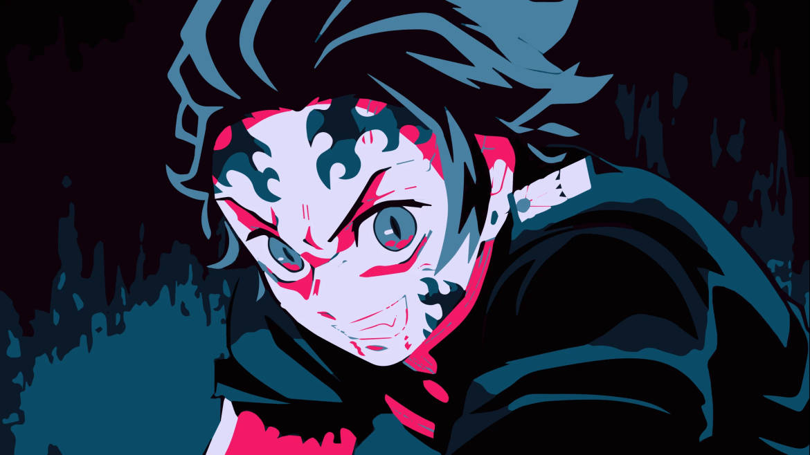 Demon Slayer Pfp Tanjiro Illuminated Face