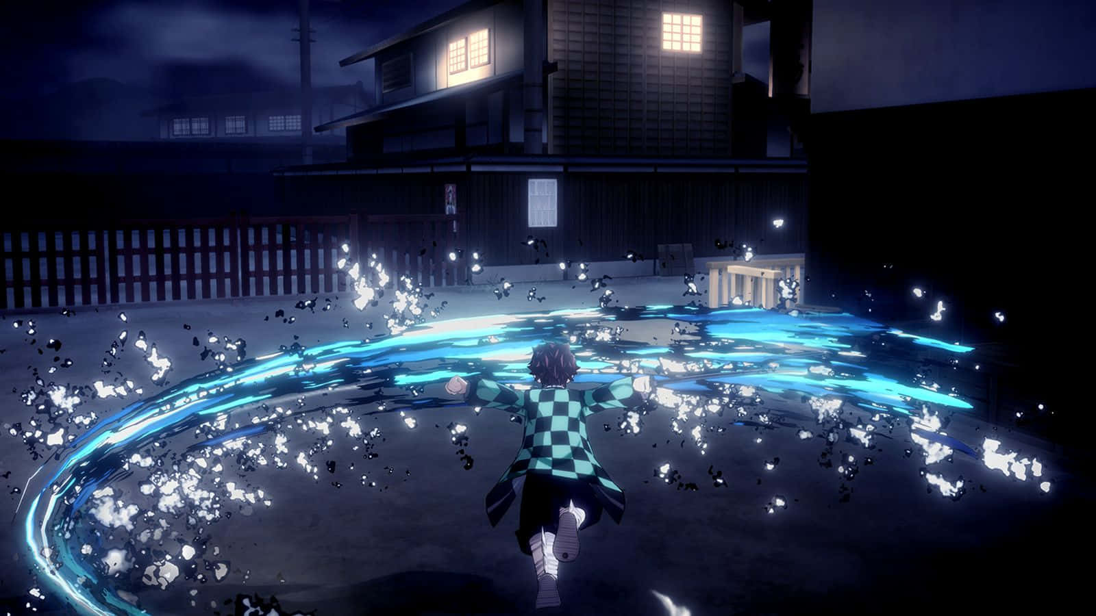 Demon Slayer Scenery Tanjiro Powers Background